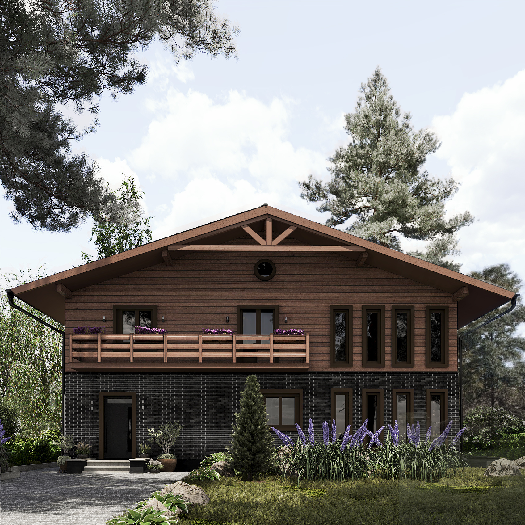 Обложка альбома: Визуализация экстерьера