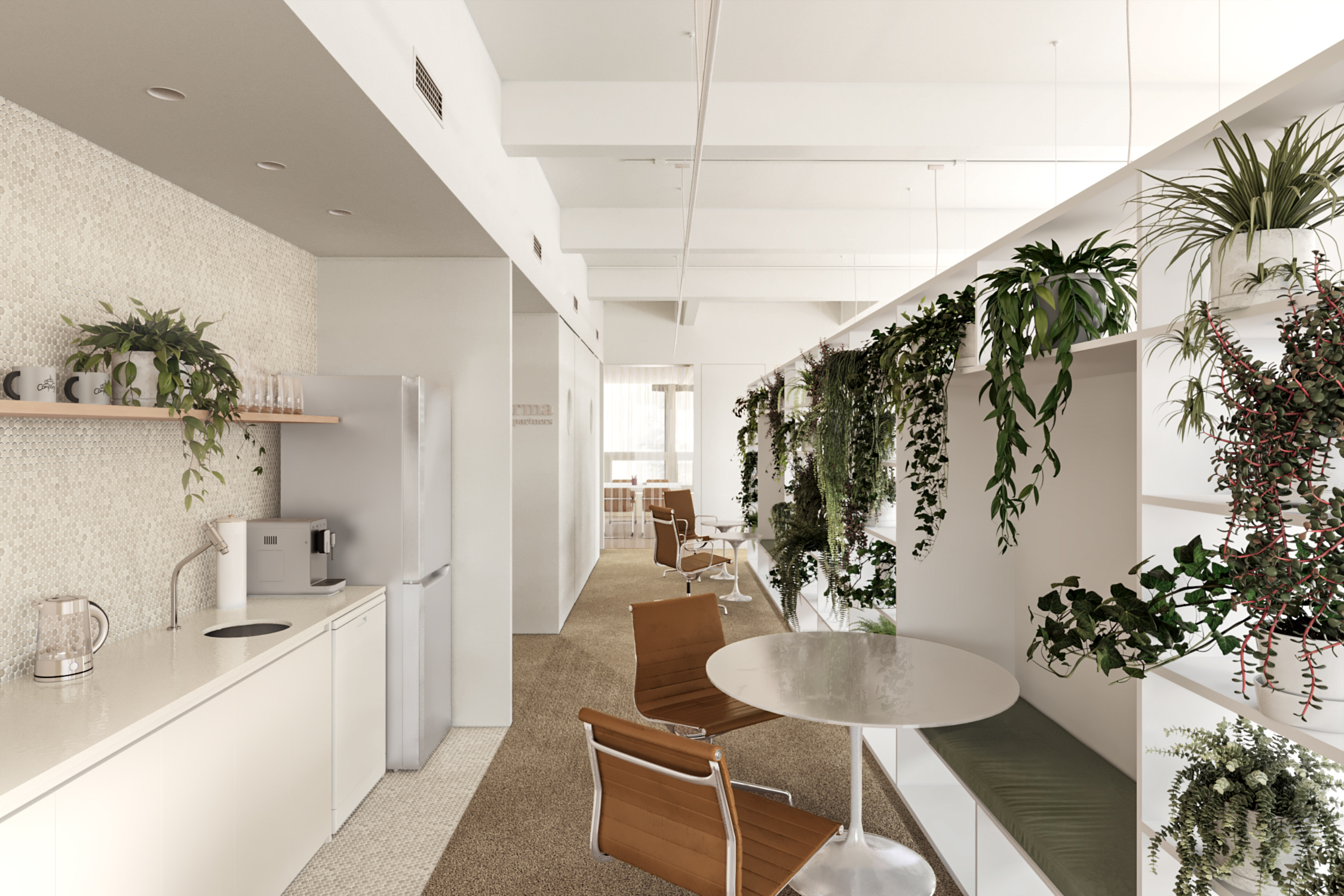 Обложка проекта: Визуализация офиса