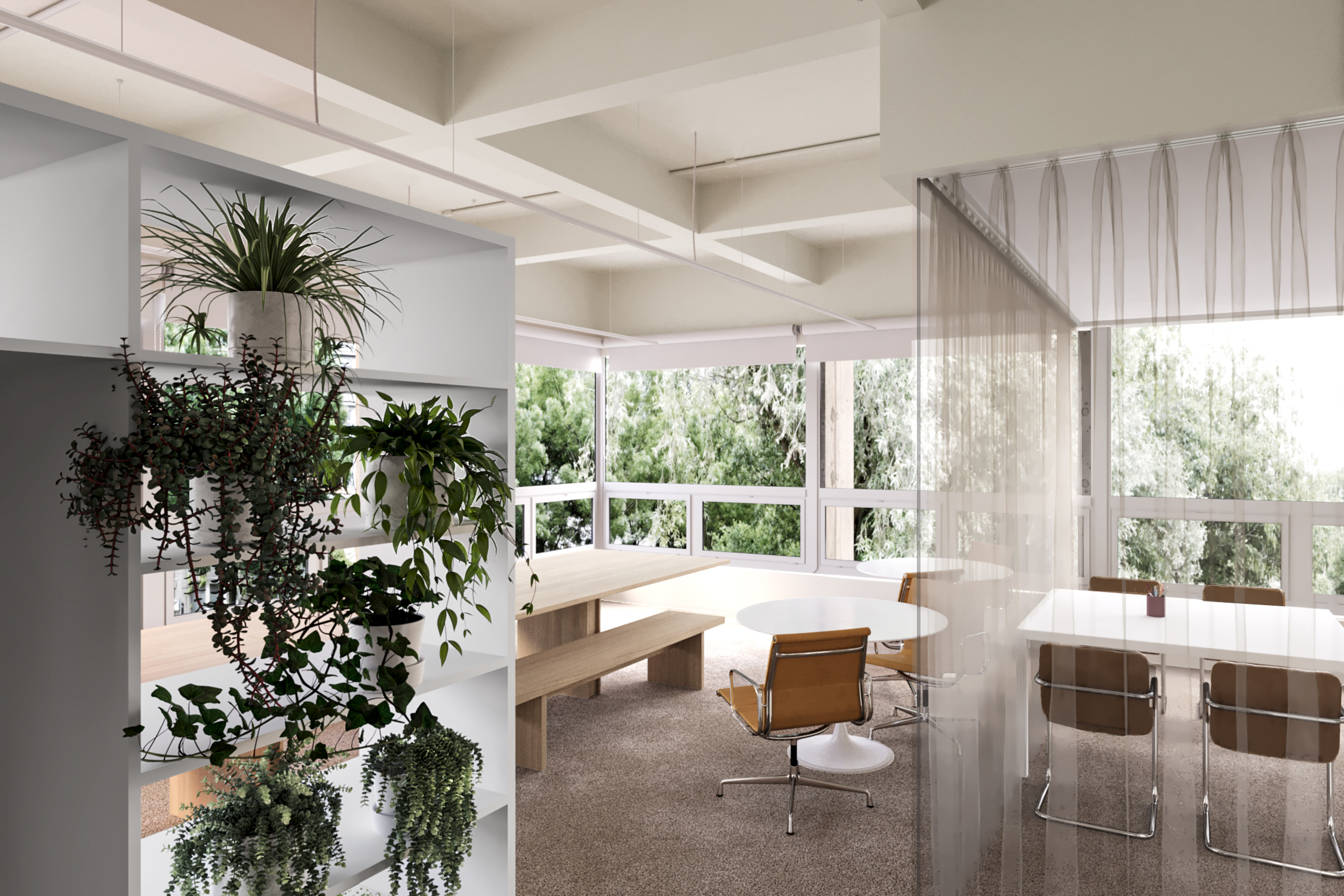 Визуализация офиса