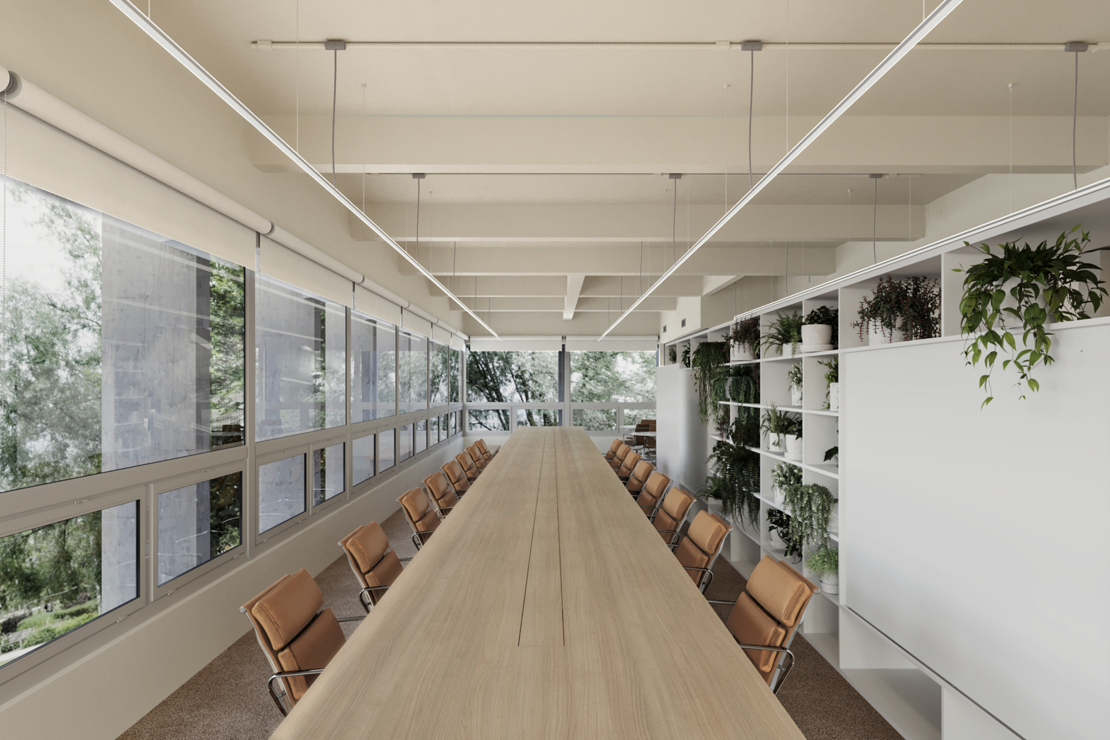 Визуализация офиса