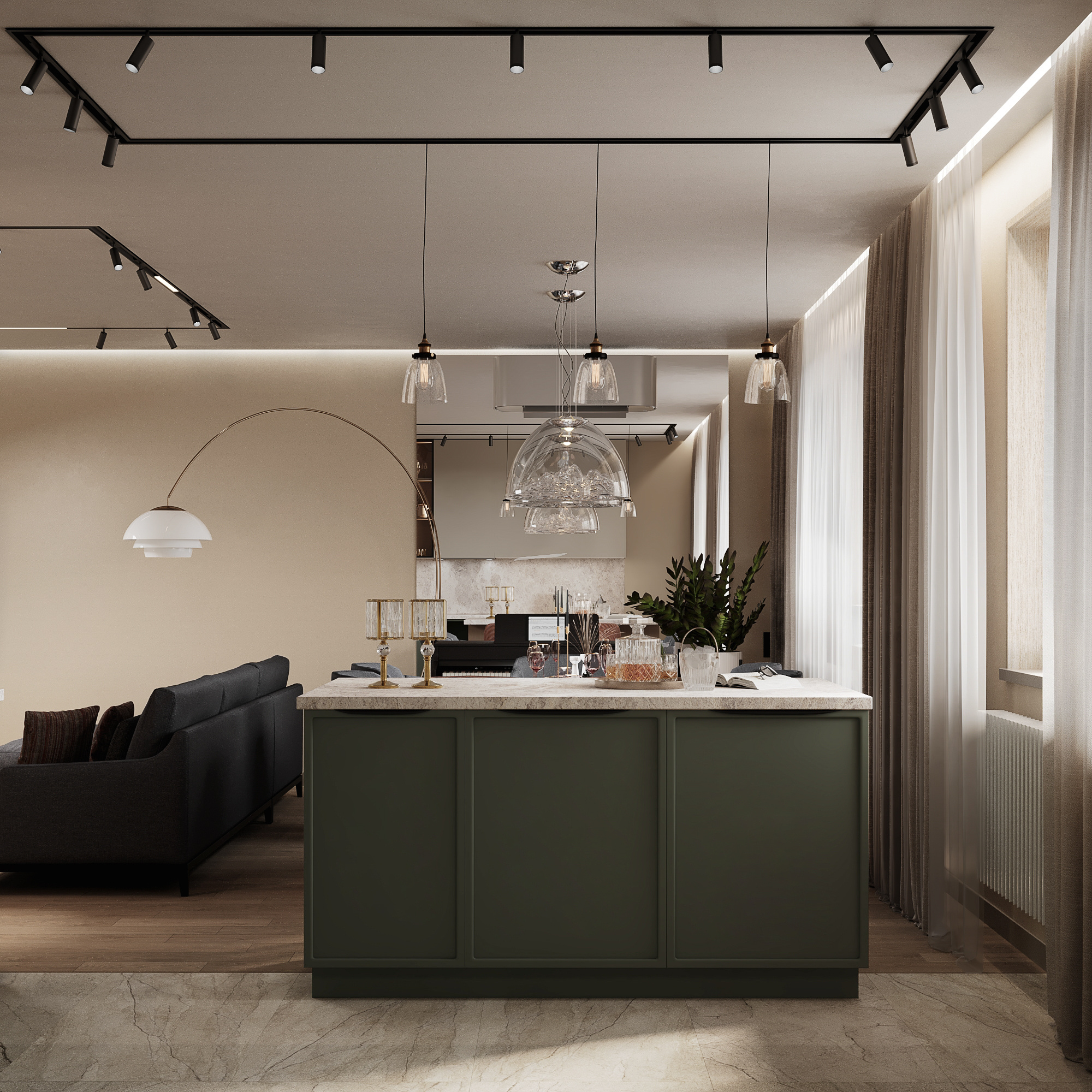 Визуализация студии