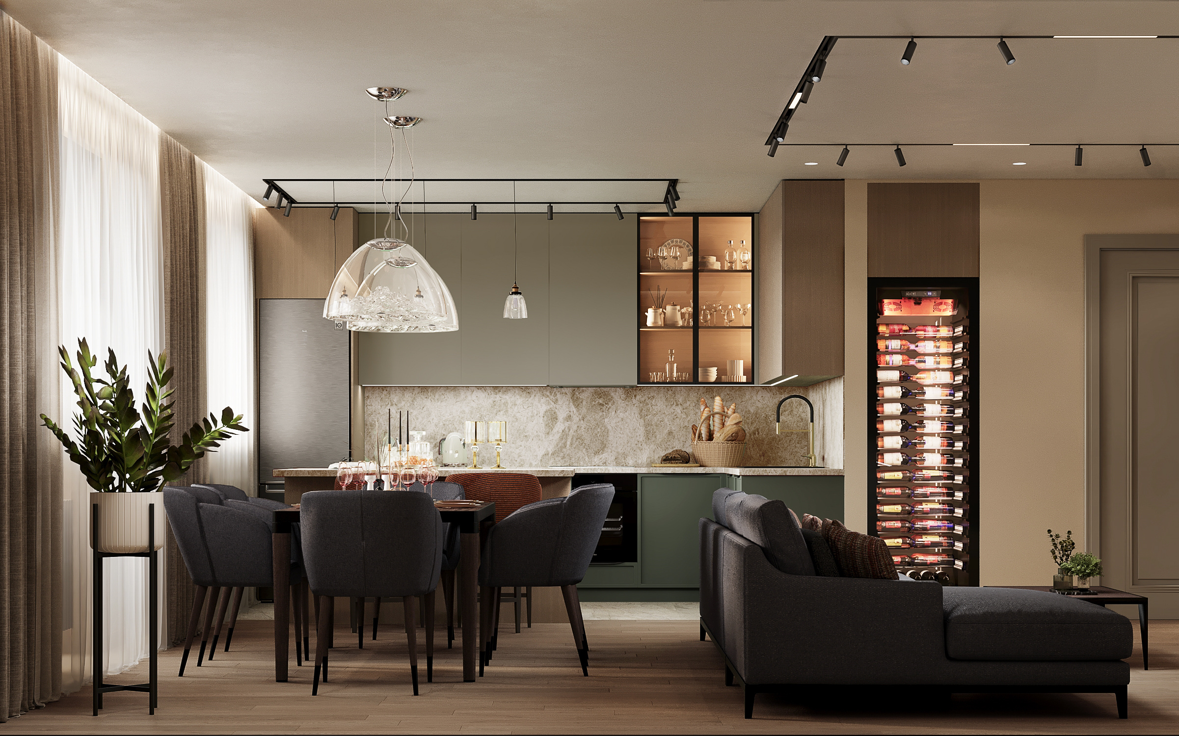 Визуализация студии