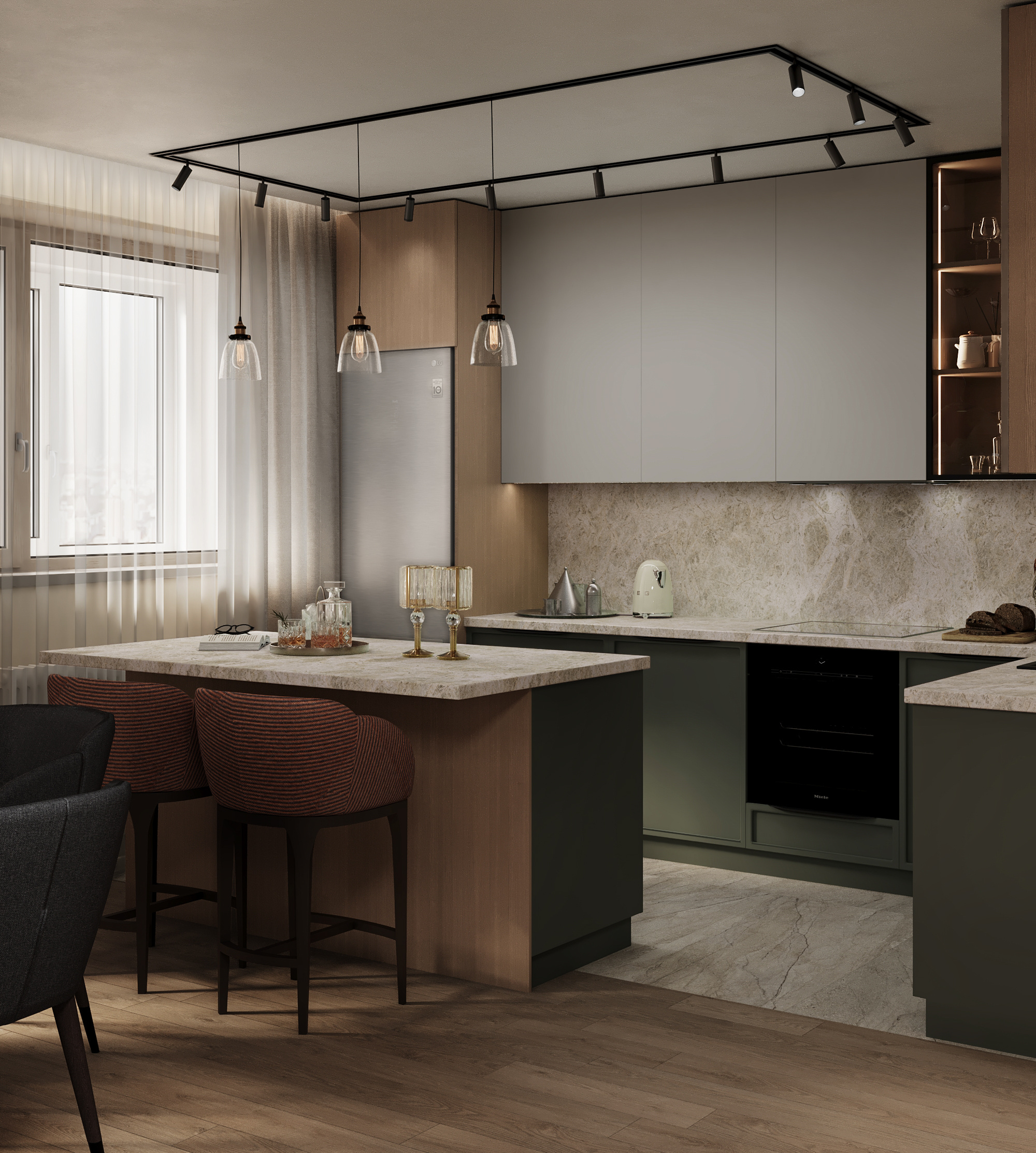 Обложка проекта: Визуализация студии