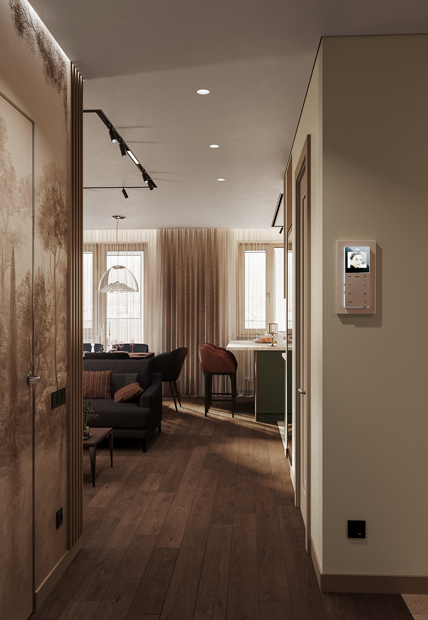 Визуализация студии