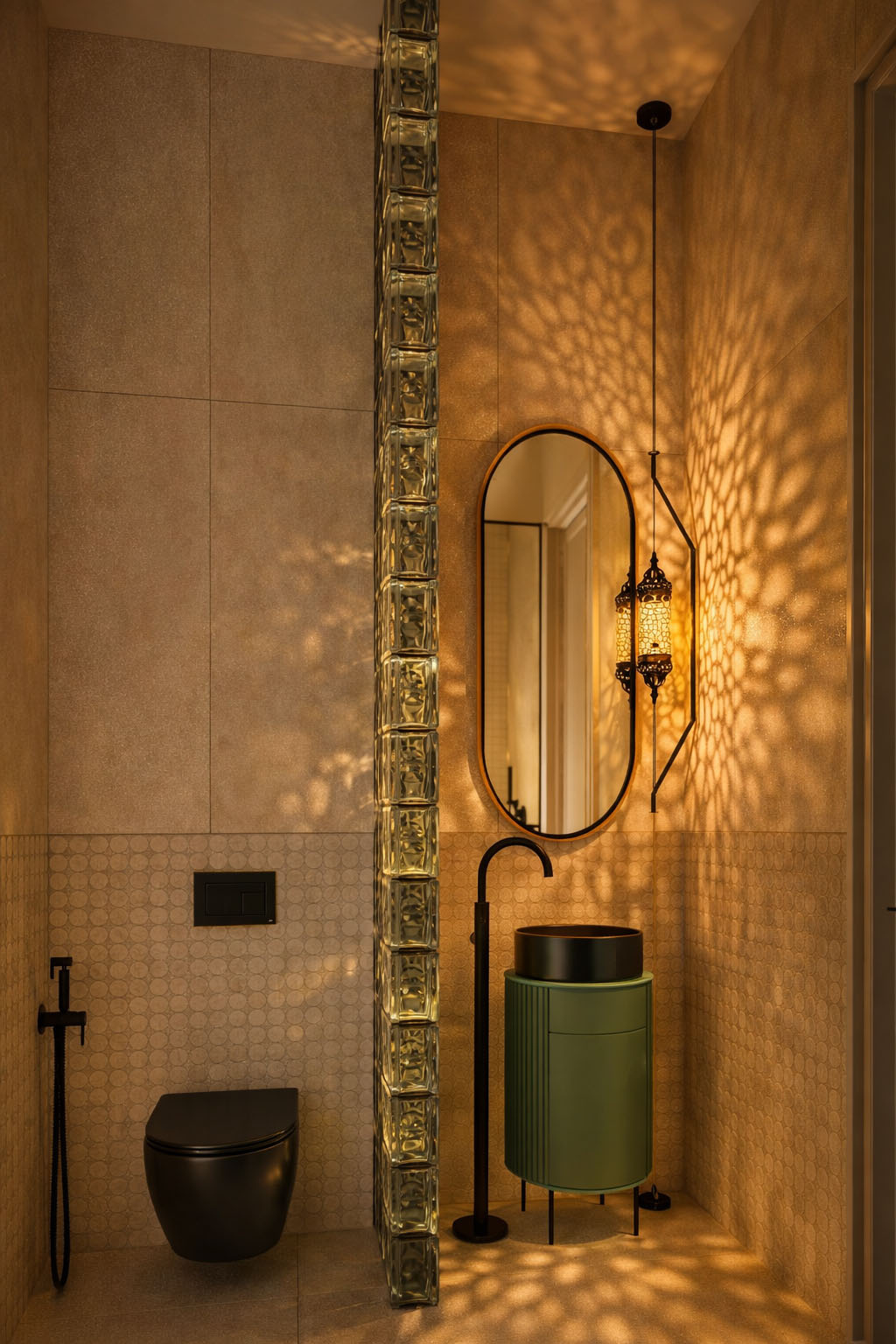 Дизайн квартиры в современном восточном стиле Москва ЖК Остров