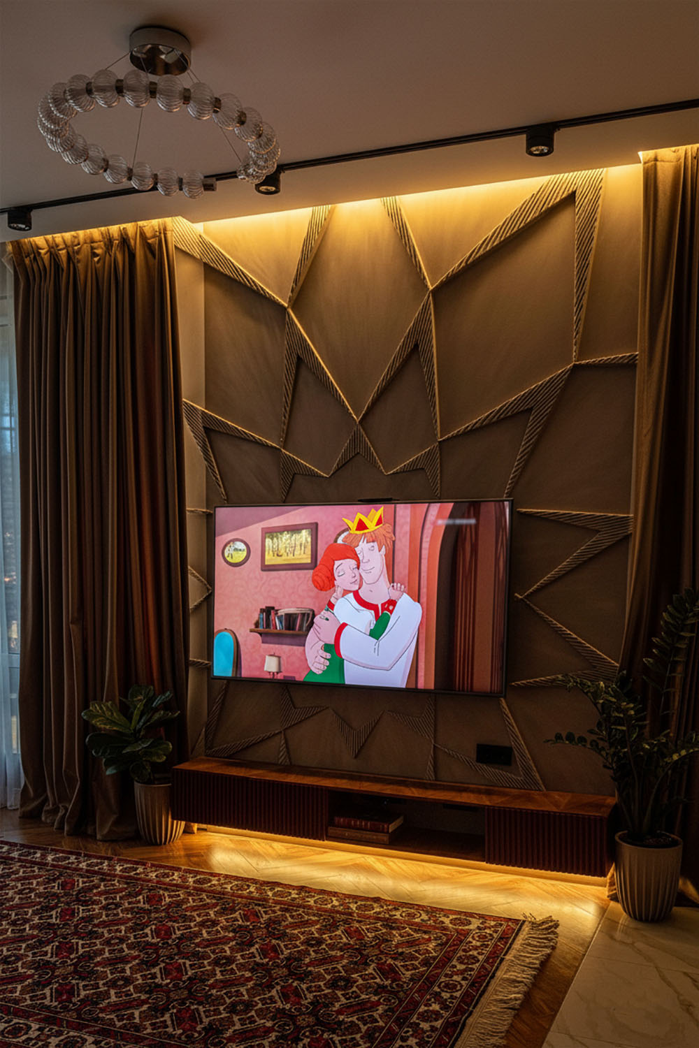 Дизайн-проект 3-комнатной квартиры 76 м² в ЖК Life Кутузовский, Москва