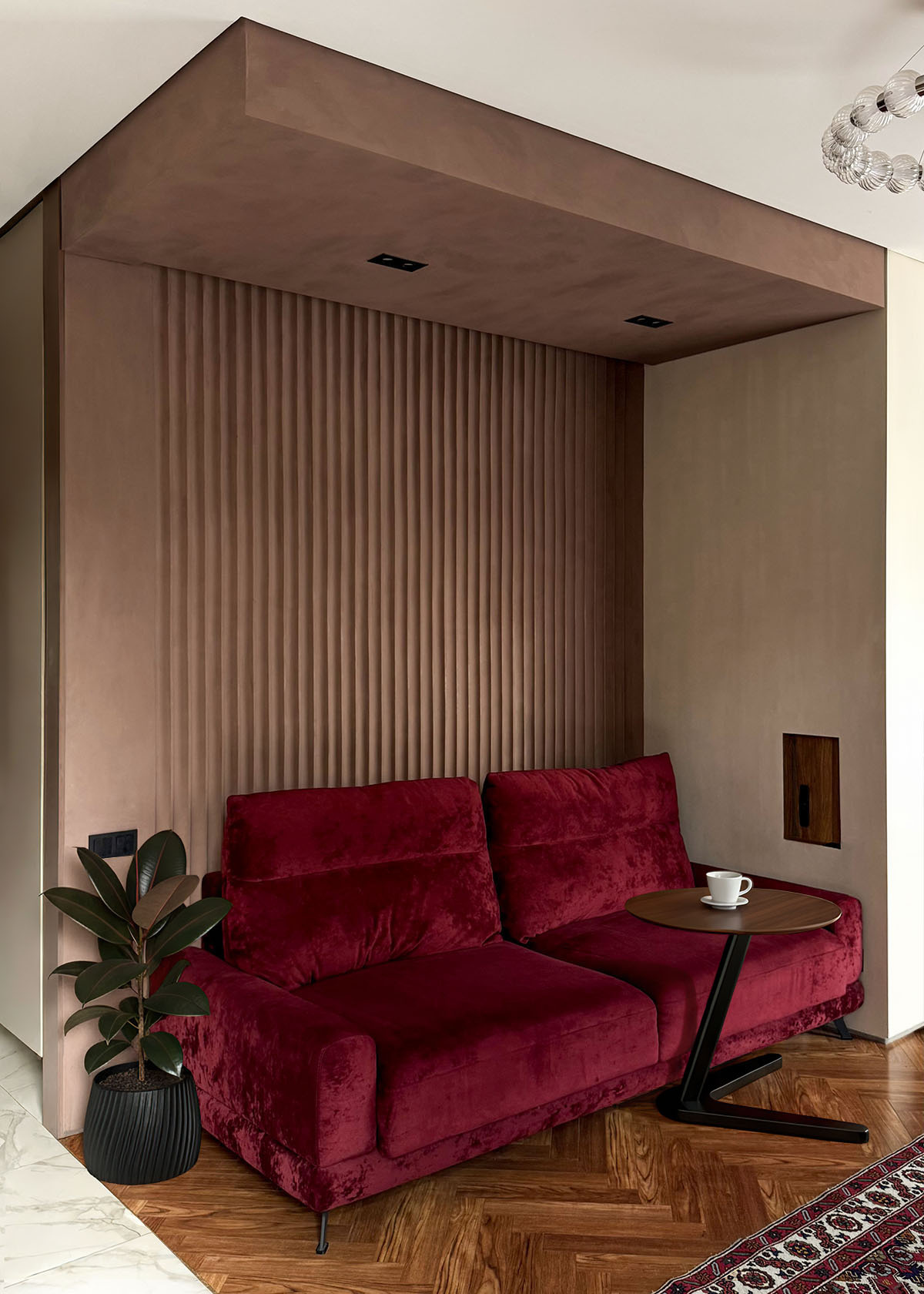 Дизайн-проект 3-комнатной квартиры 76 м² в ЖК Life Кутузовский, Москва