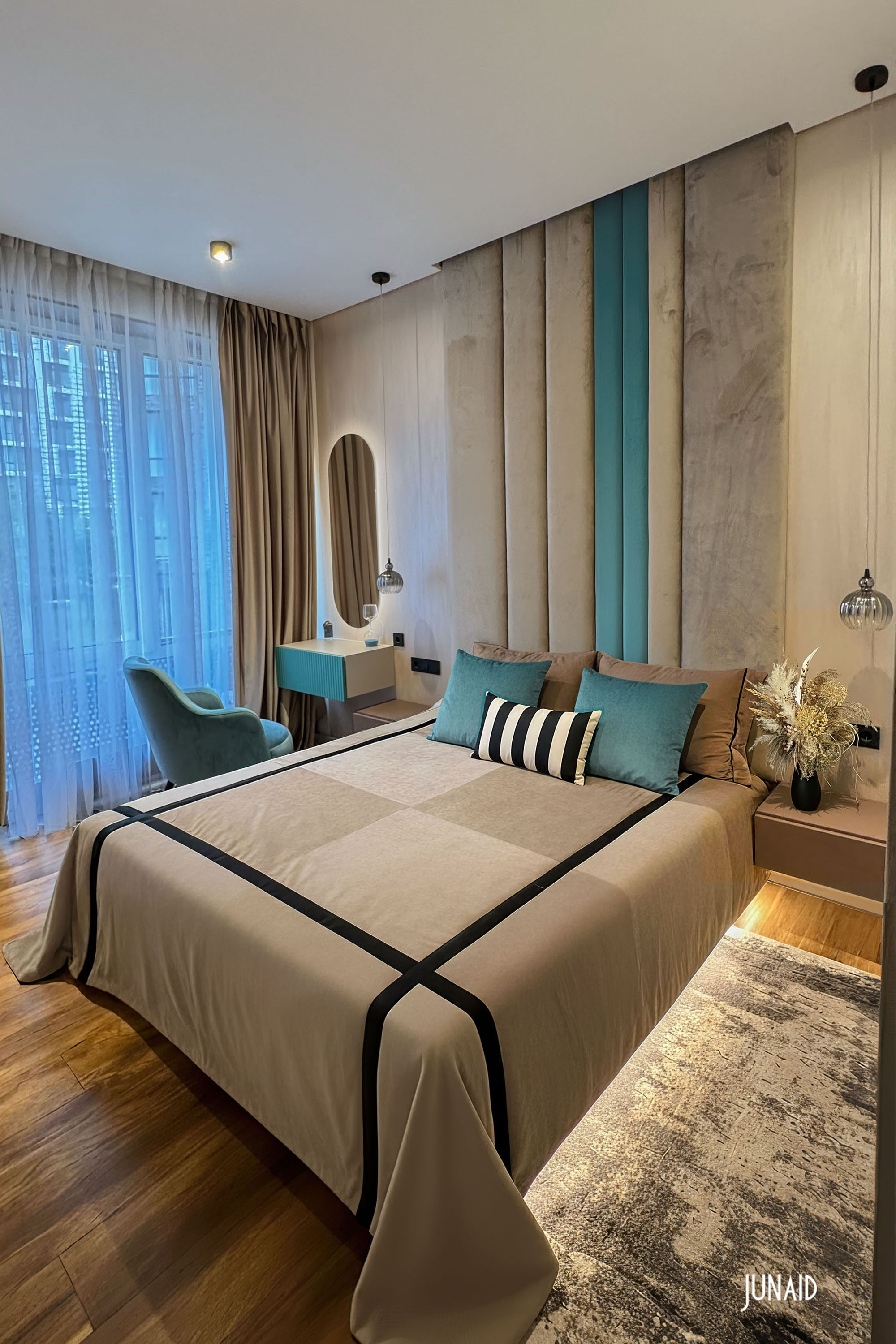 Дизайн-проект 3-комнатной квартиры 76 м² в ЖК Life Кутузовский, Москва