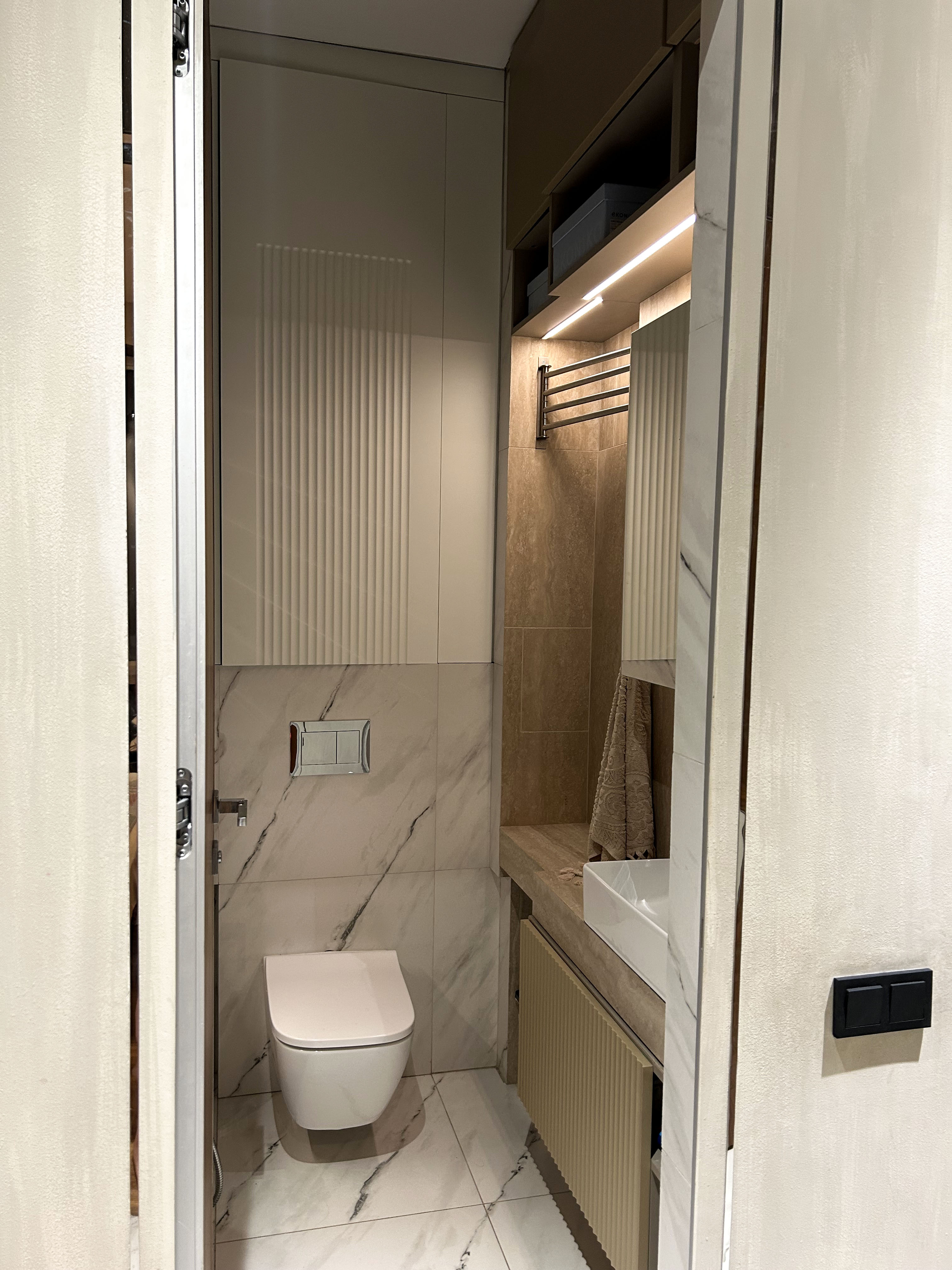 Дизайн-проект 3-комнатной квартиры 76 м² в ЖК Life Кутузовский, Москва