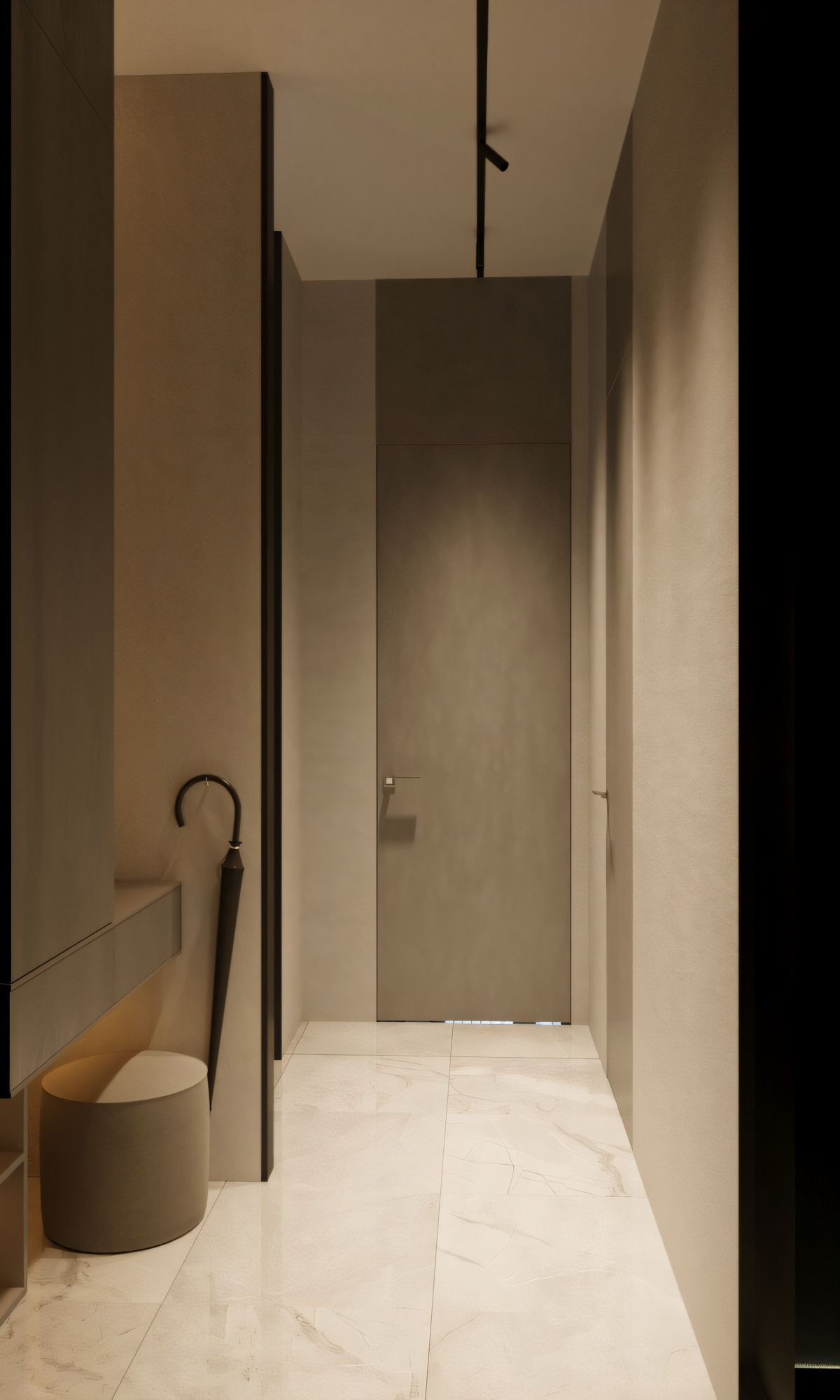 Минимализм и функциональность: Квартира 40м² для молодой пары в ЖК «Сердце Столицы»"