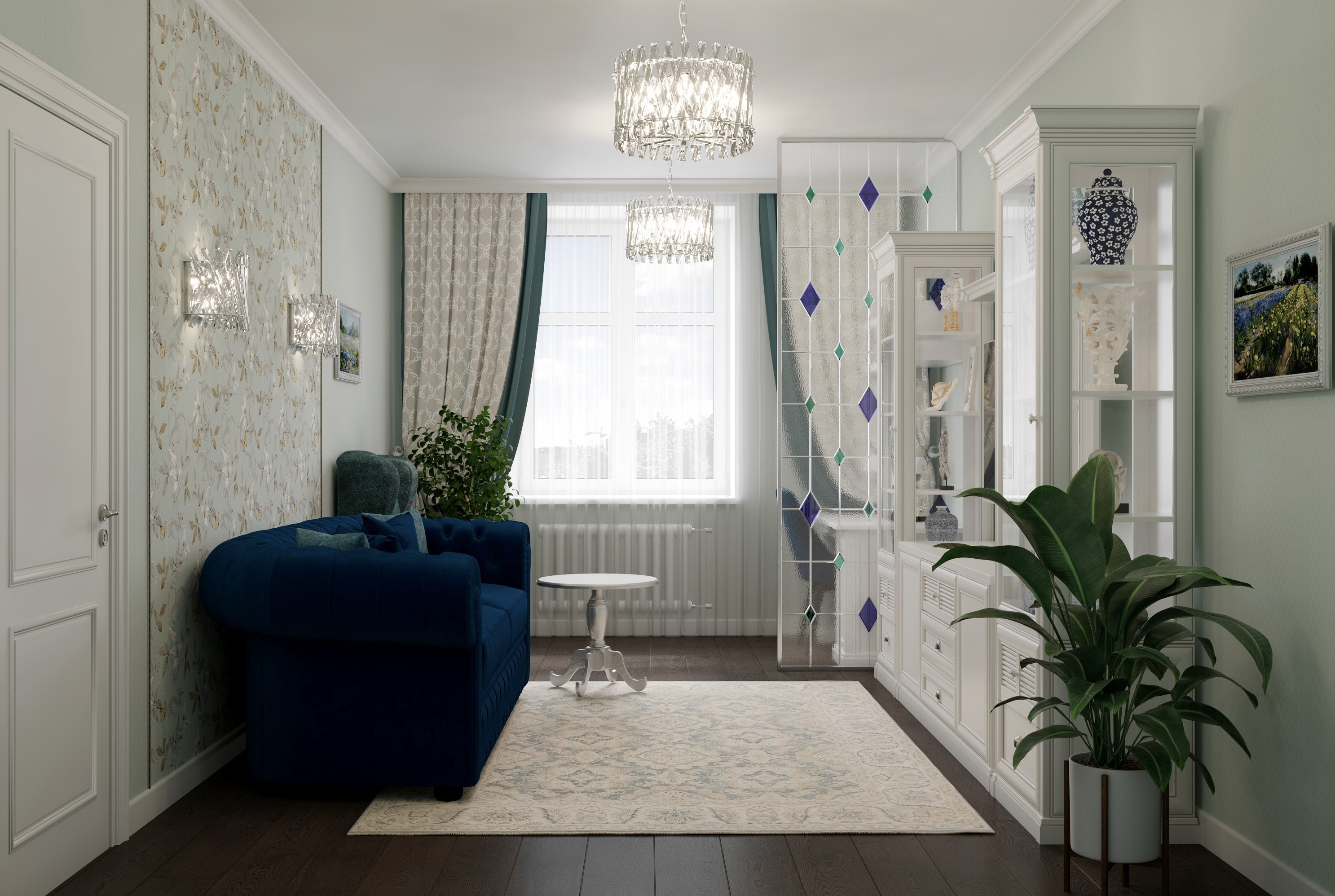 2-комнатная квартира 60 кв.м., Сокольники