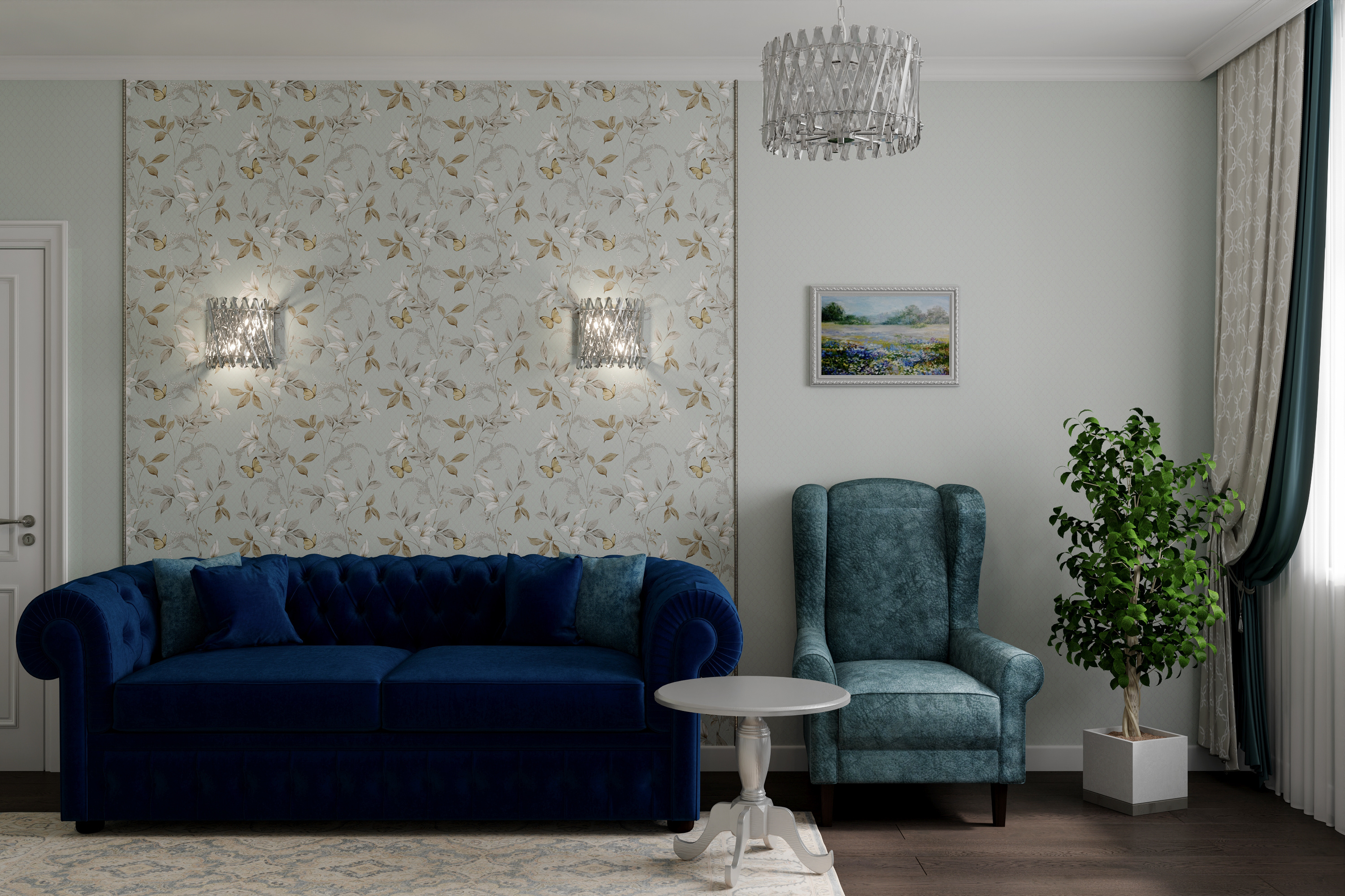 2-комнатная квартира 60 кв.м., Сокольники