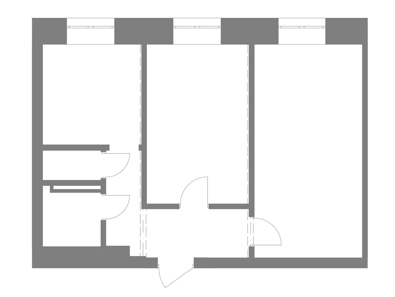 2-комнатная квартира 60 кв.м., Сокольники