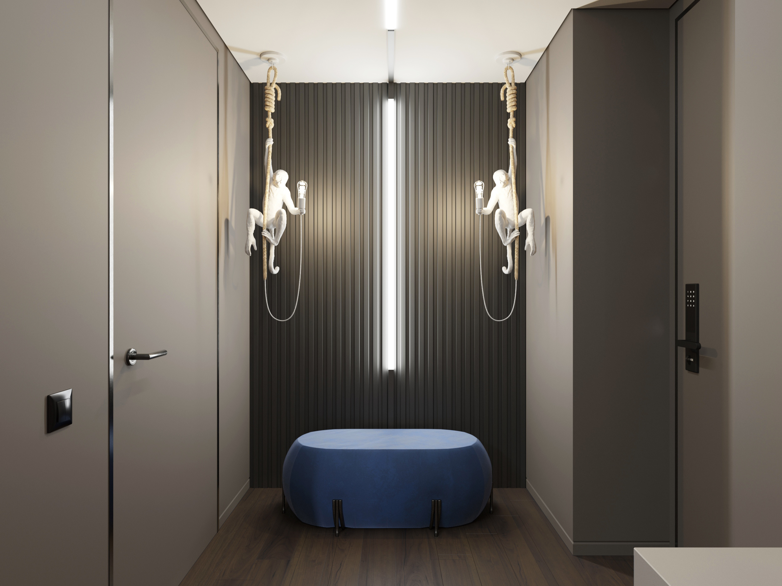 Квартира для молодой семьи в небоскребе