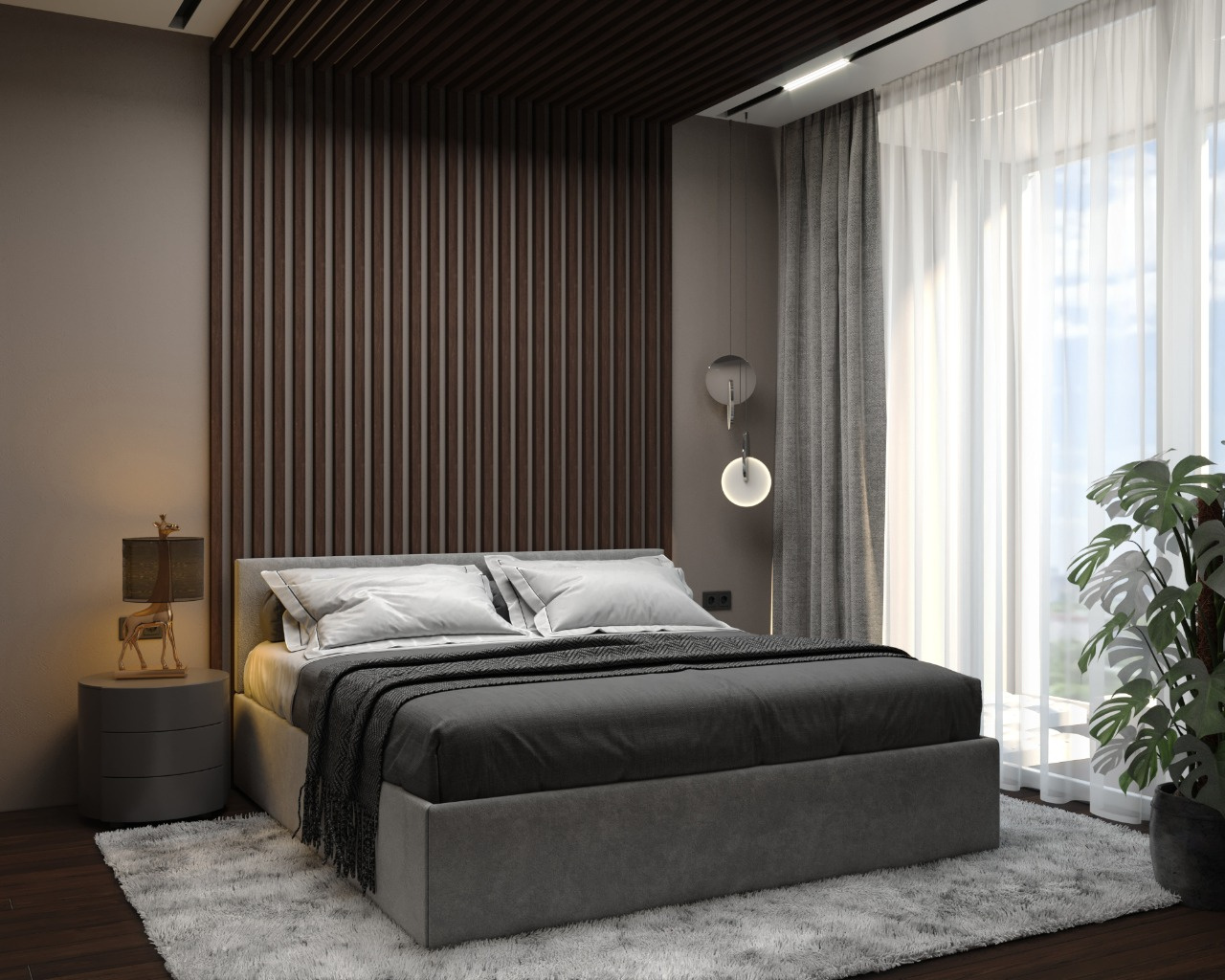 Квартира для молодой семьи в небоскребе