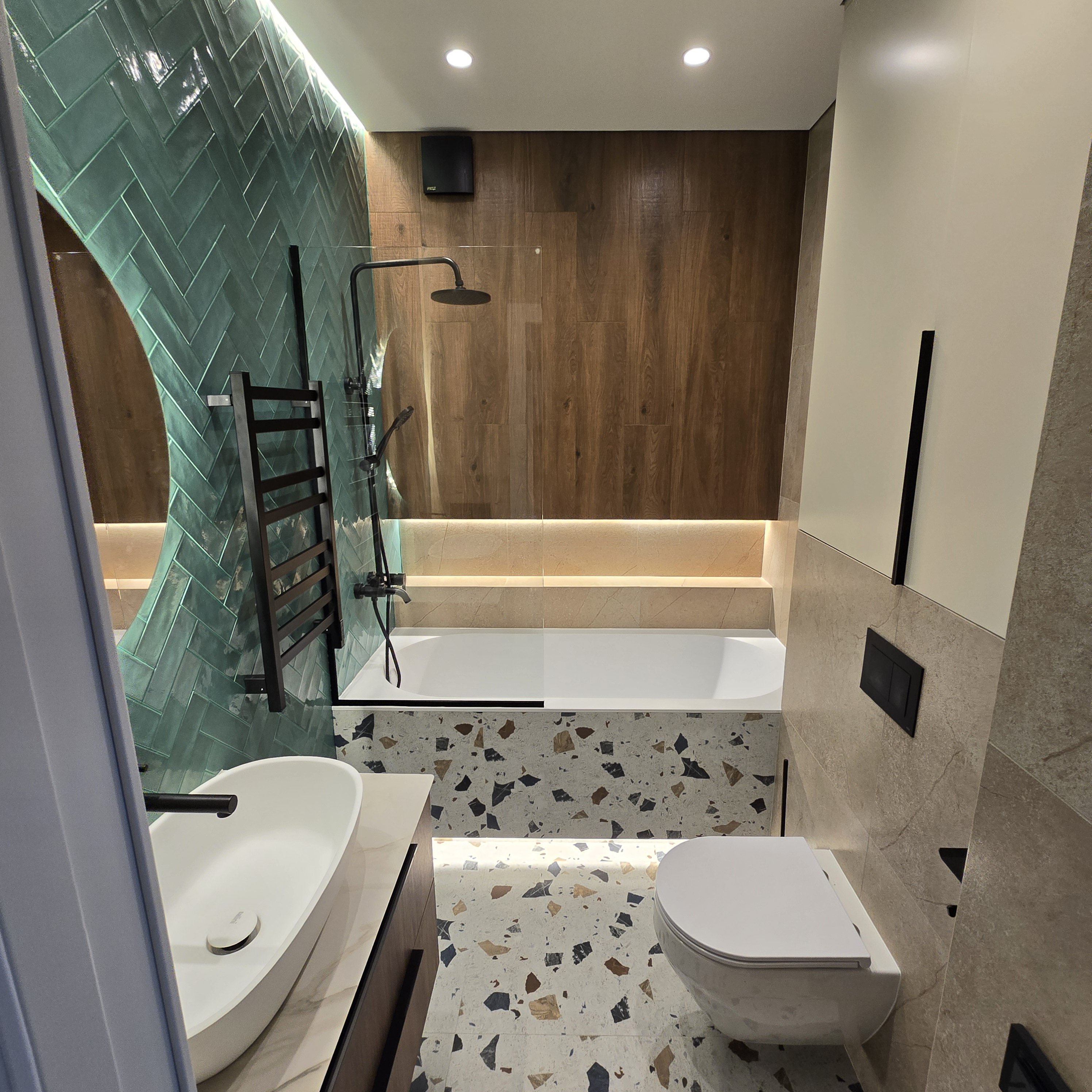 Ремонт в Ванной комнате на ул.Маргелова