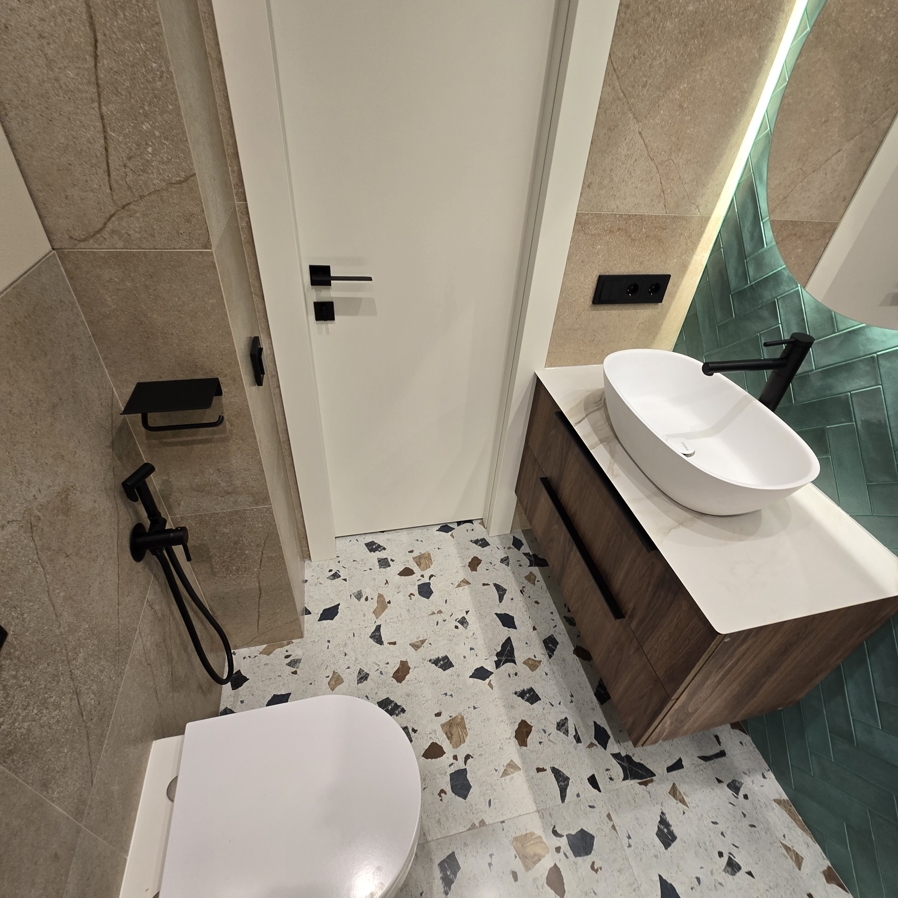 Ремонт в Ванной комнате на ул.Маргелова