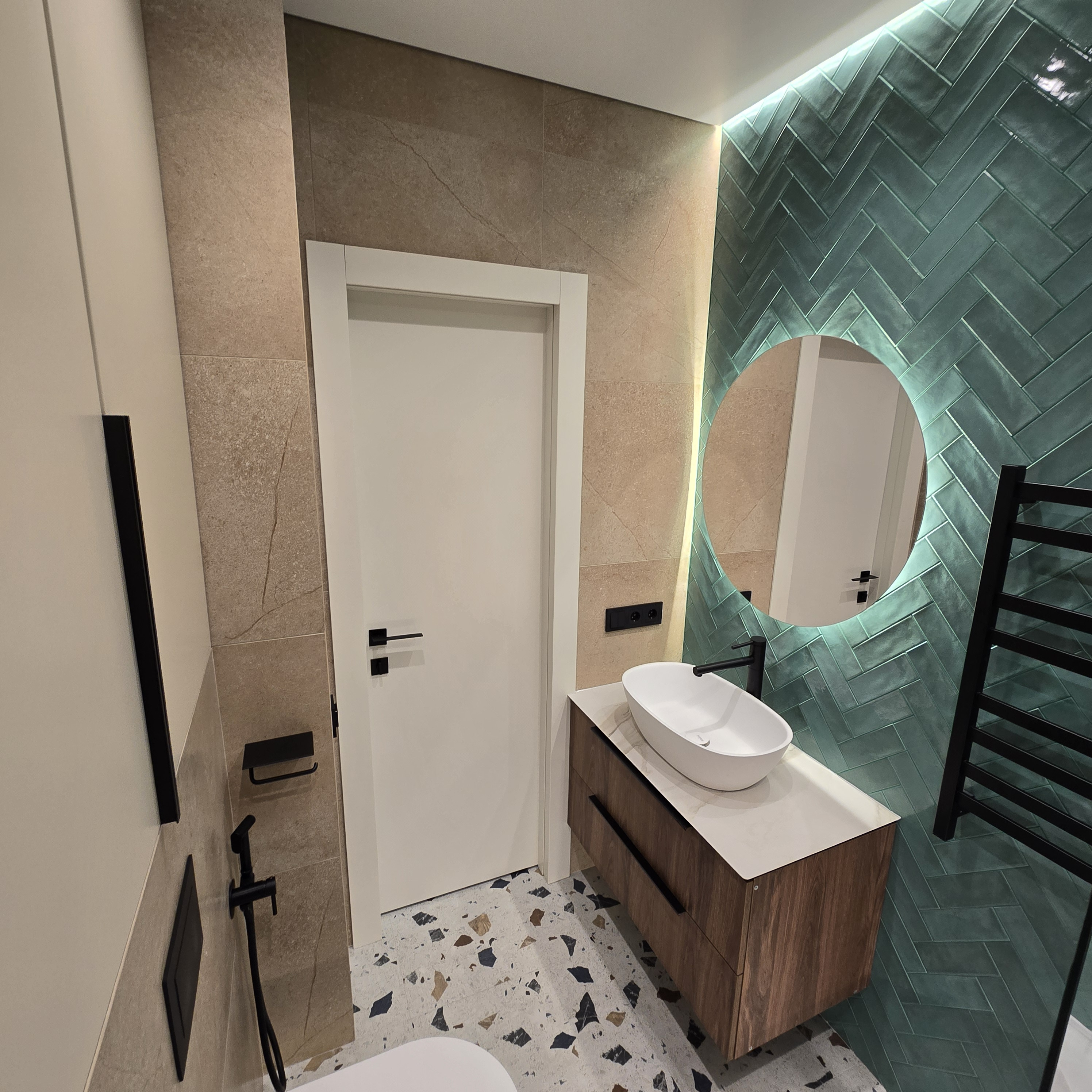 Ремонт в Ванной комнате на ул.Маргелова