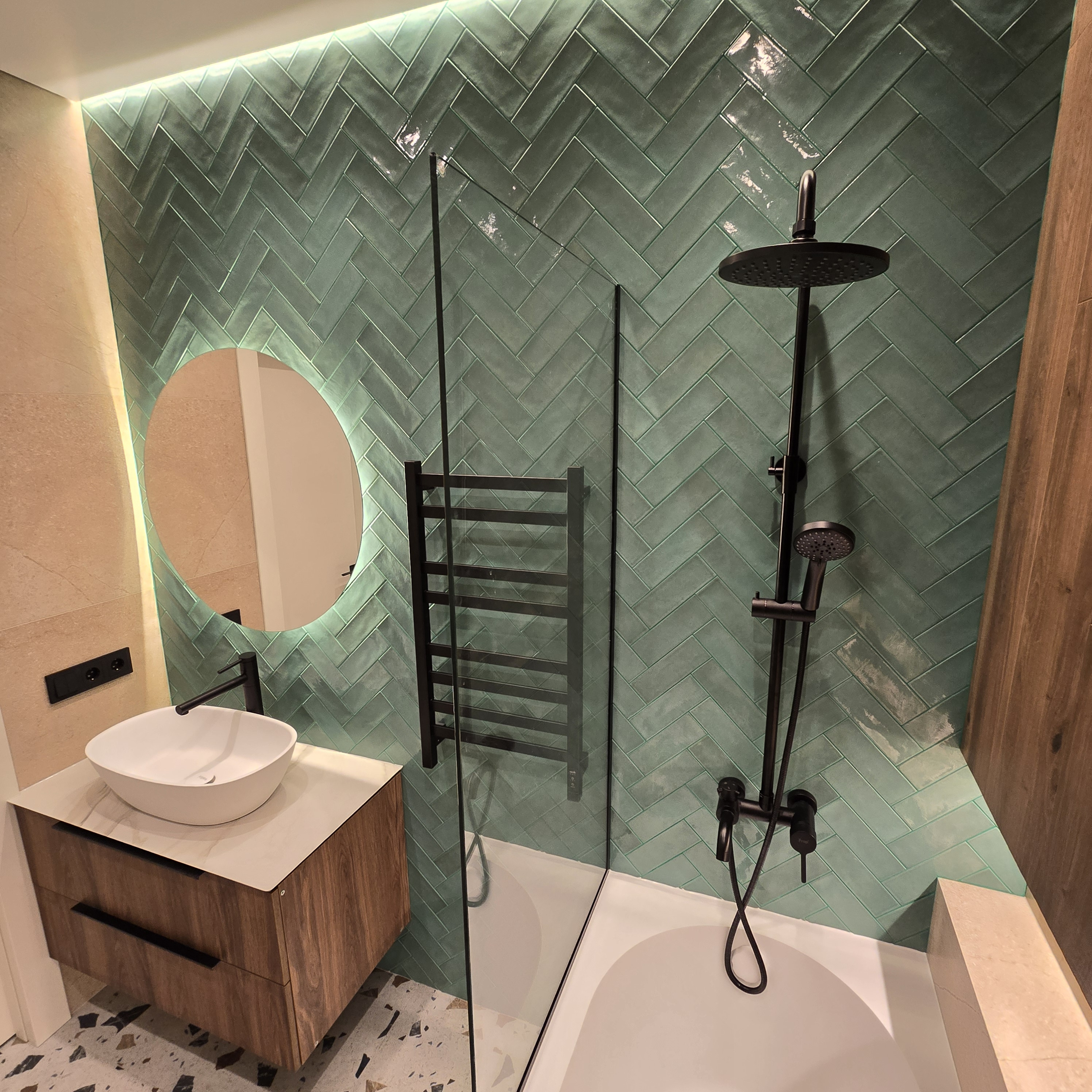 Ремонт в Ванной комнате на ул.Маргелова