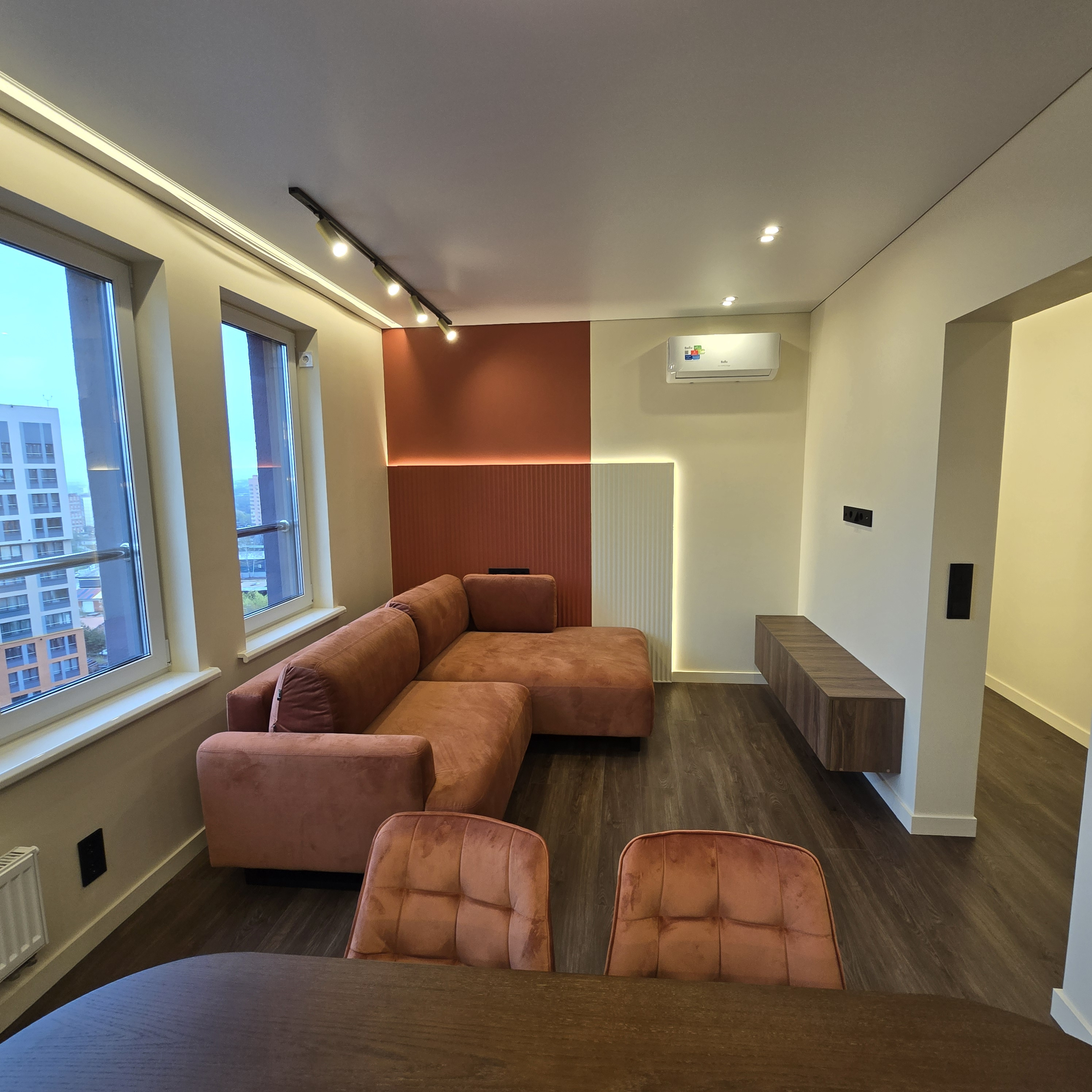 Ремонт в кухне-гостиной