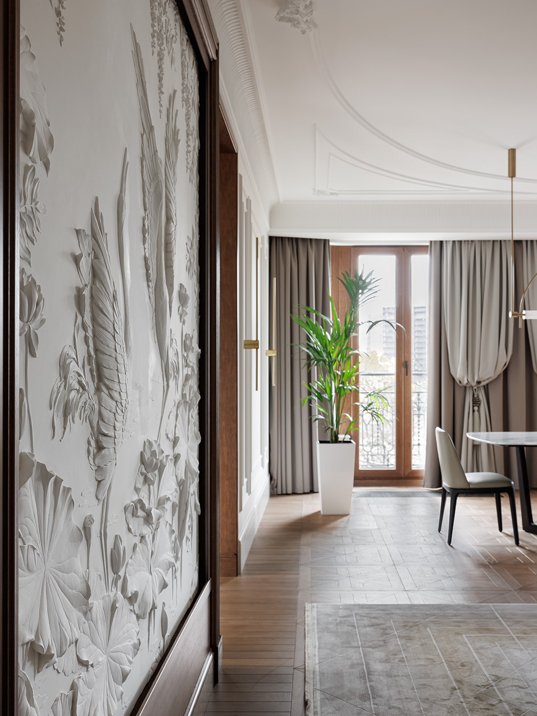 Квартира в светлых тонах 400 кв.м