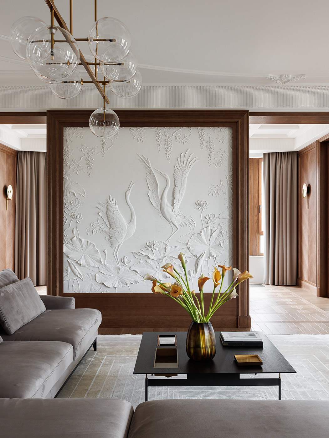 Квартира в светлых тонах 400 кв.м