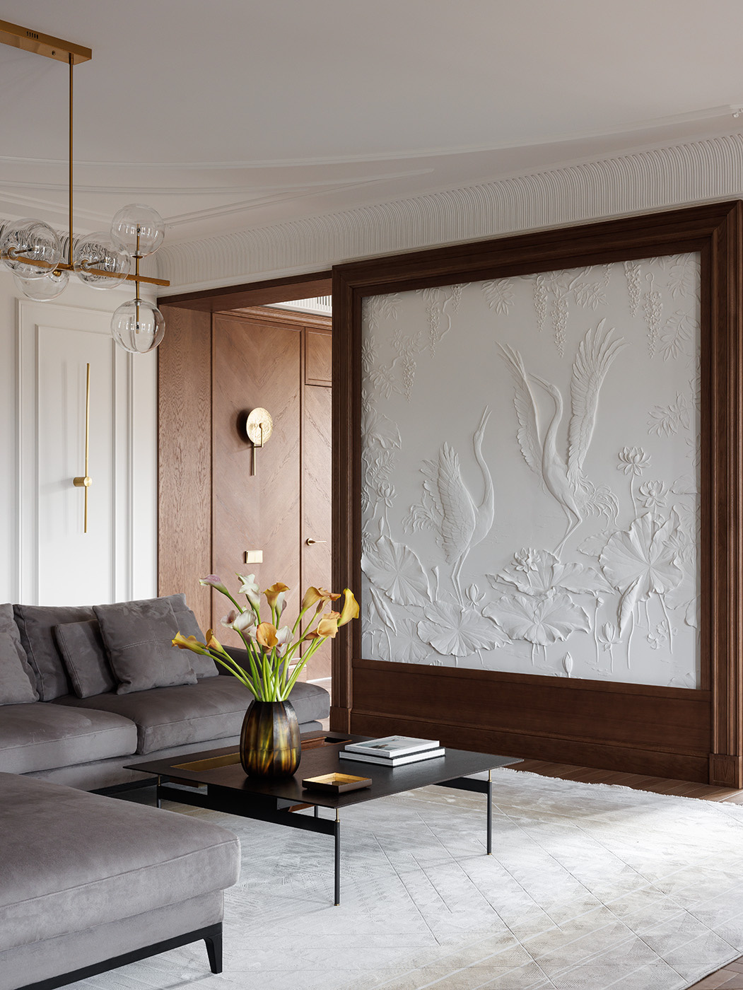 Квартира в светлых тонах 400 кв.м