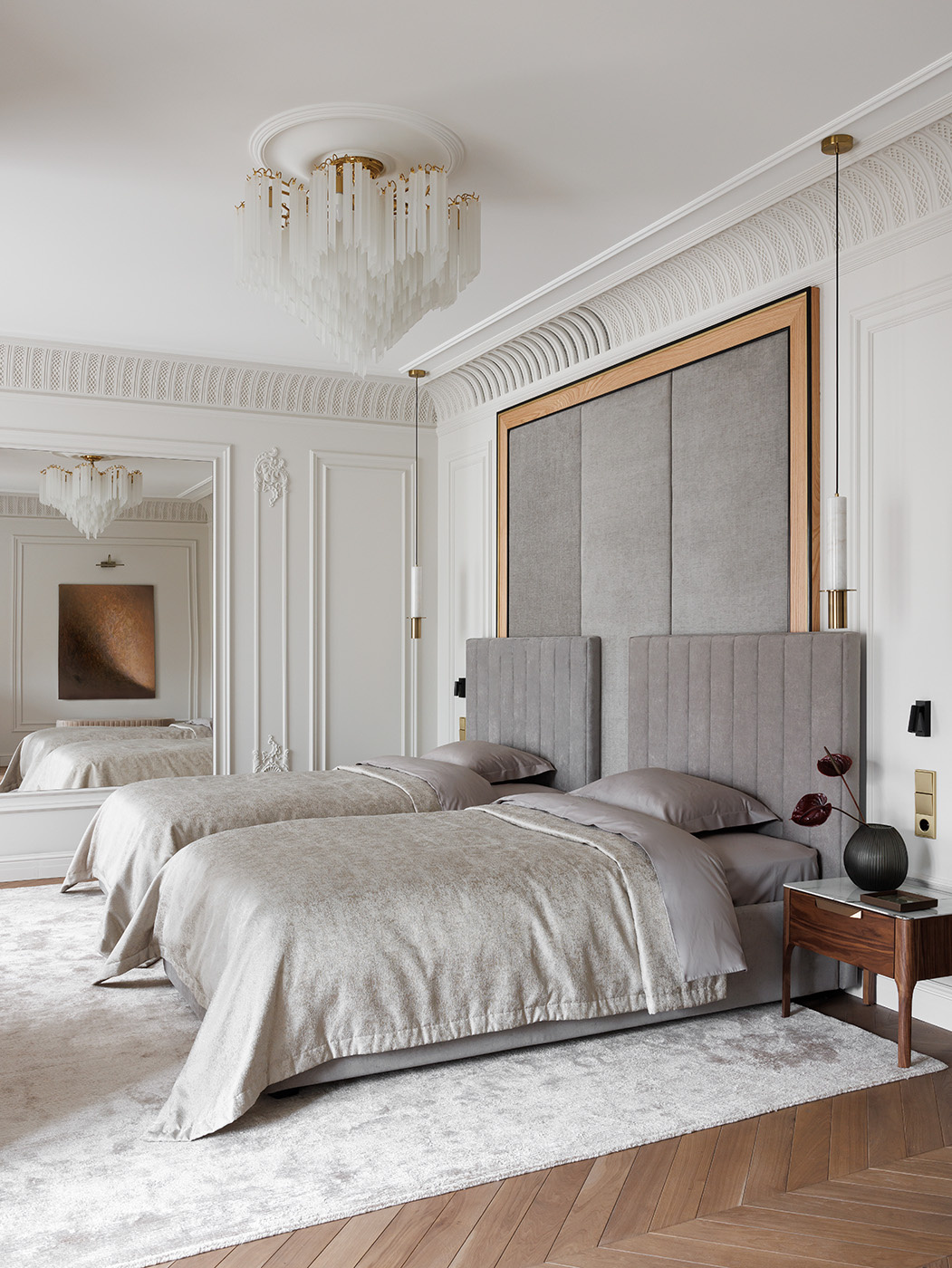 Квартира в светлых тонах 400 кв.м