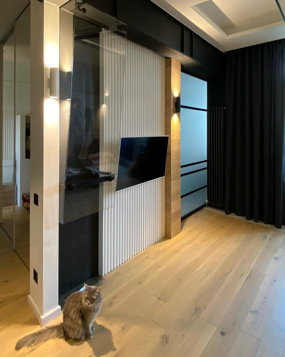 Обложка проекта: Гипсовые реечные 3D-панели