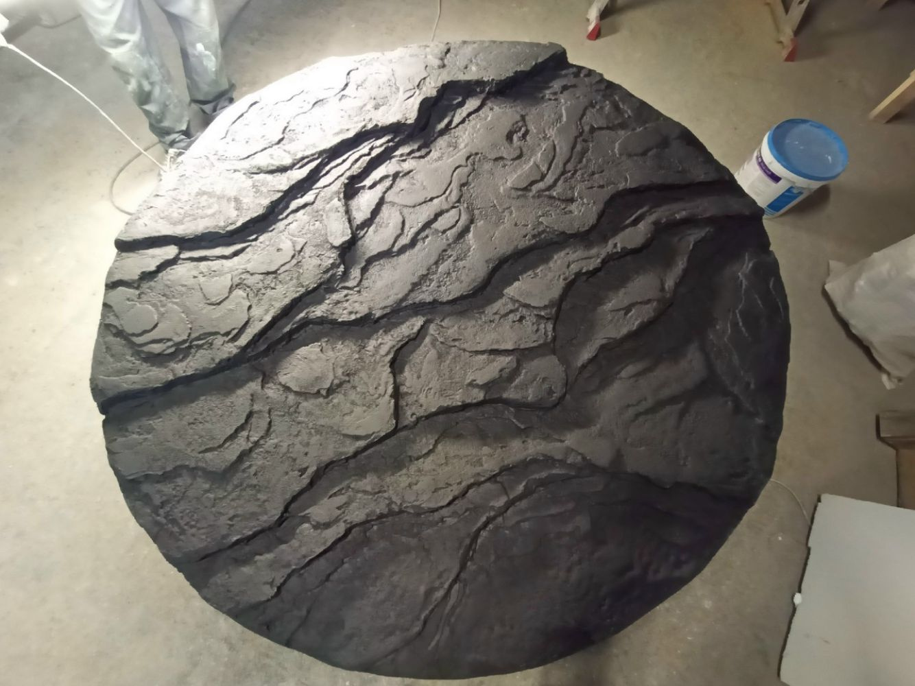 Гипсовый барельеф Скала, имитация скалы