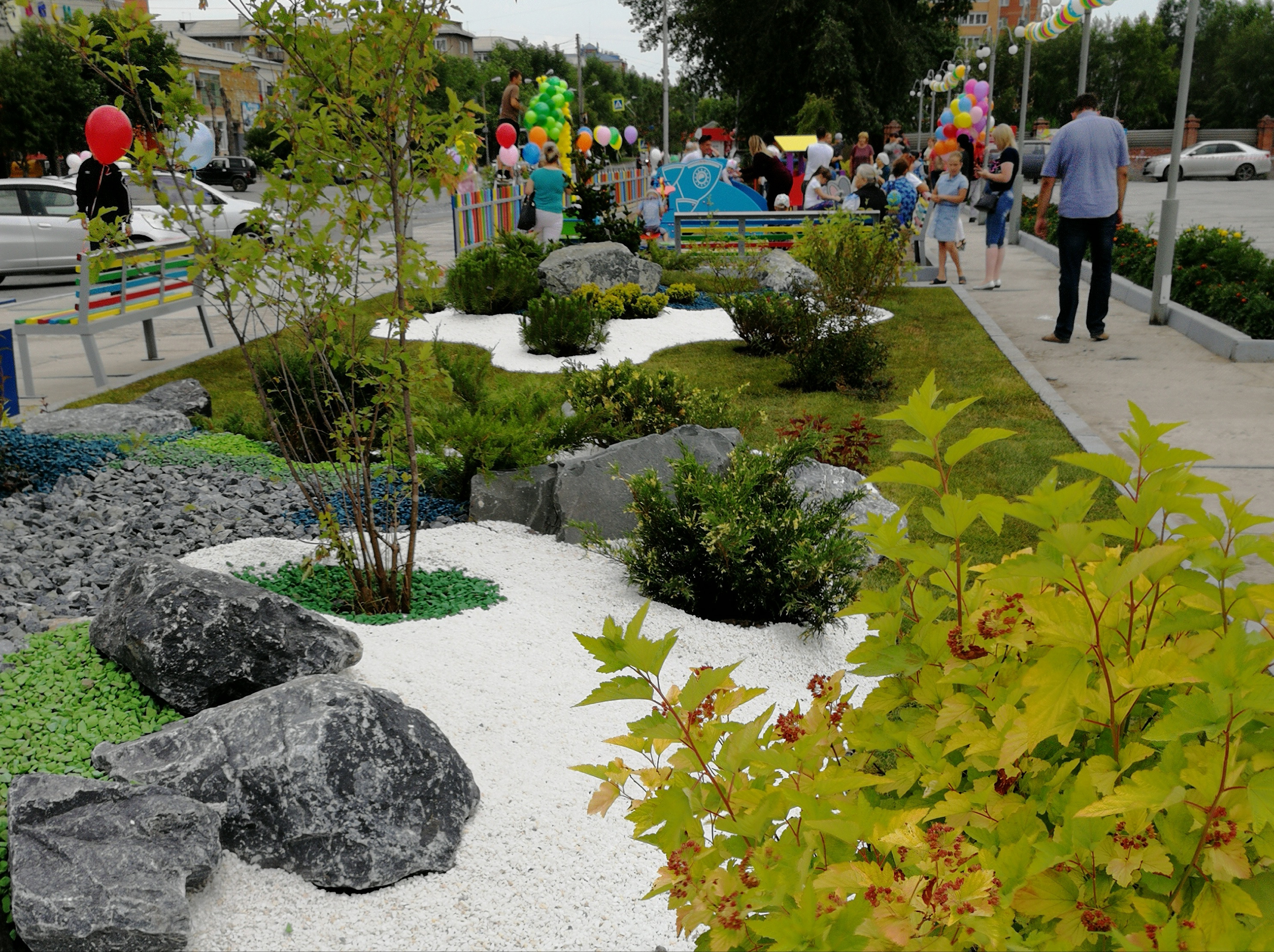 Водоемы. Рокарии.