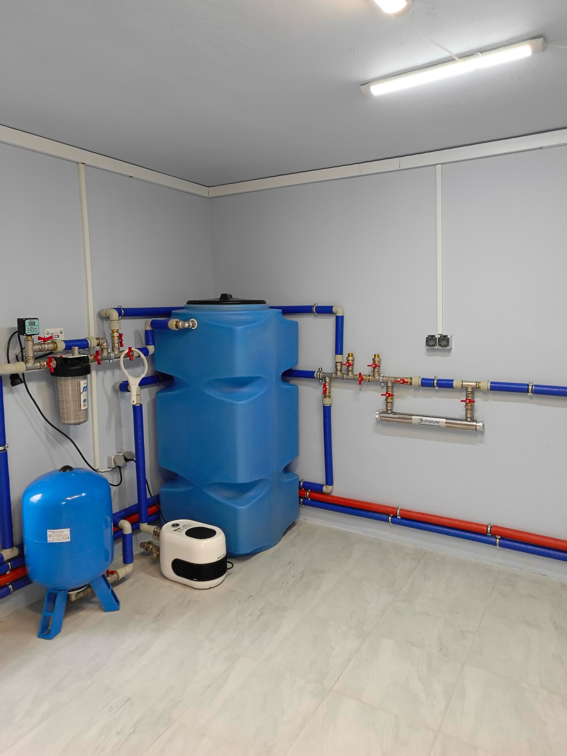 Небольшая котельная на тепловом насосе