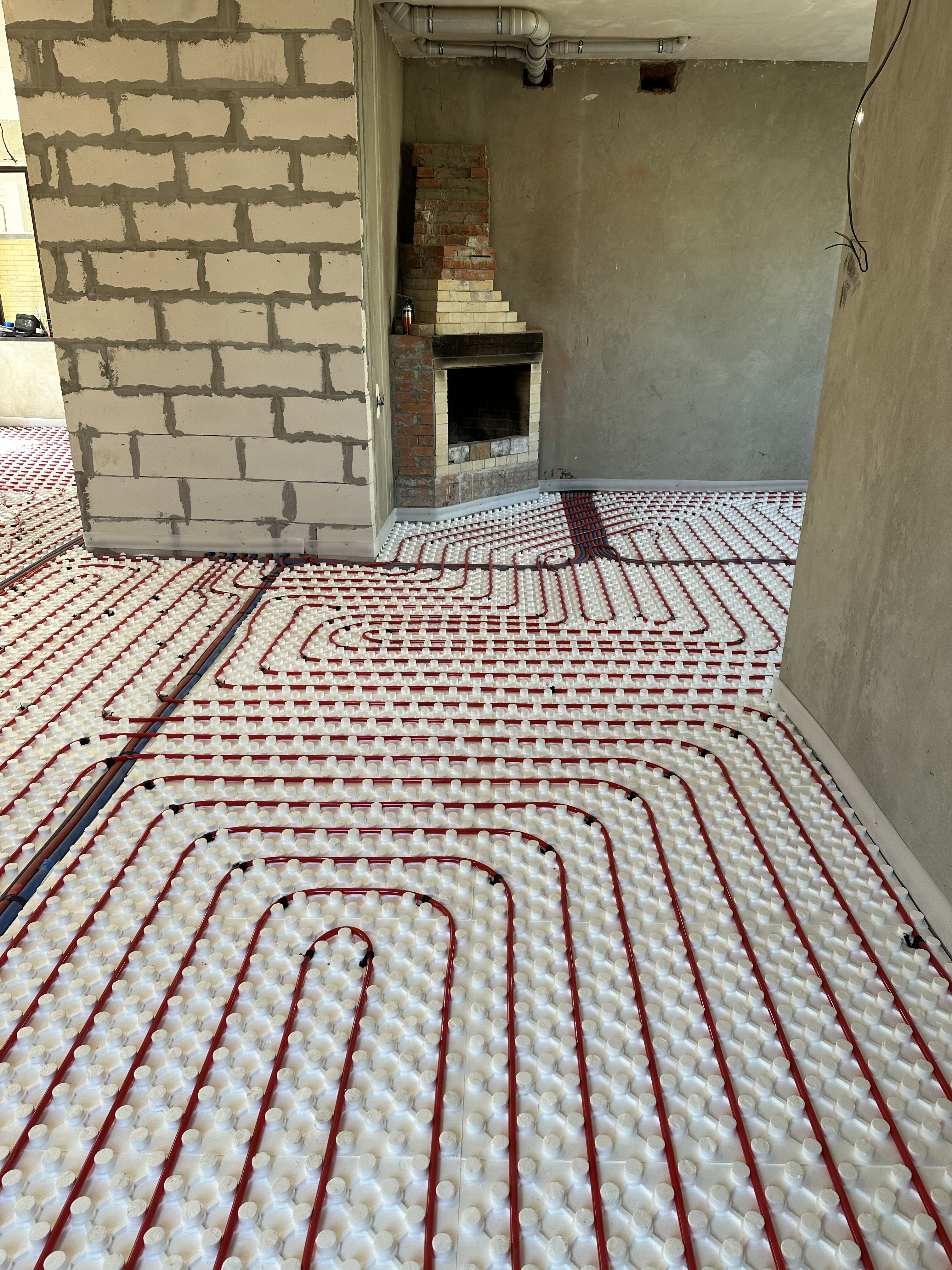 Теплые полы в частном доме