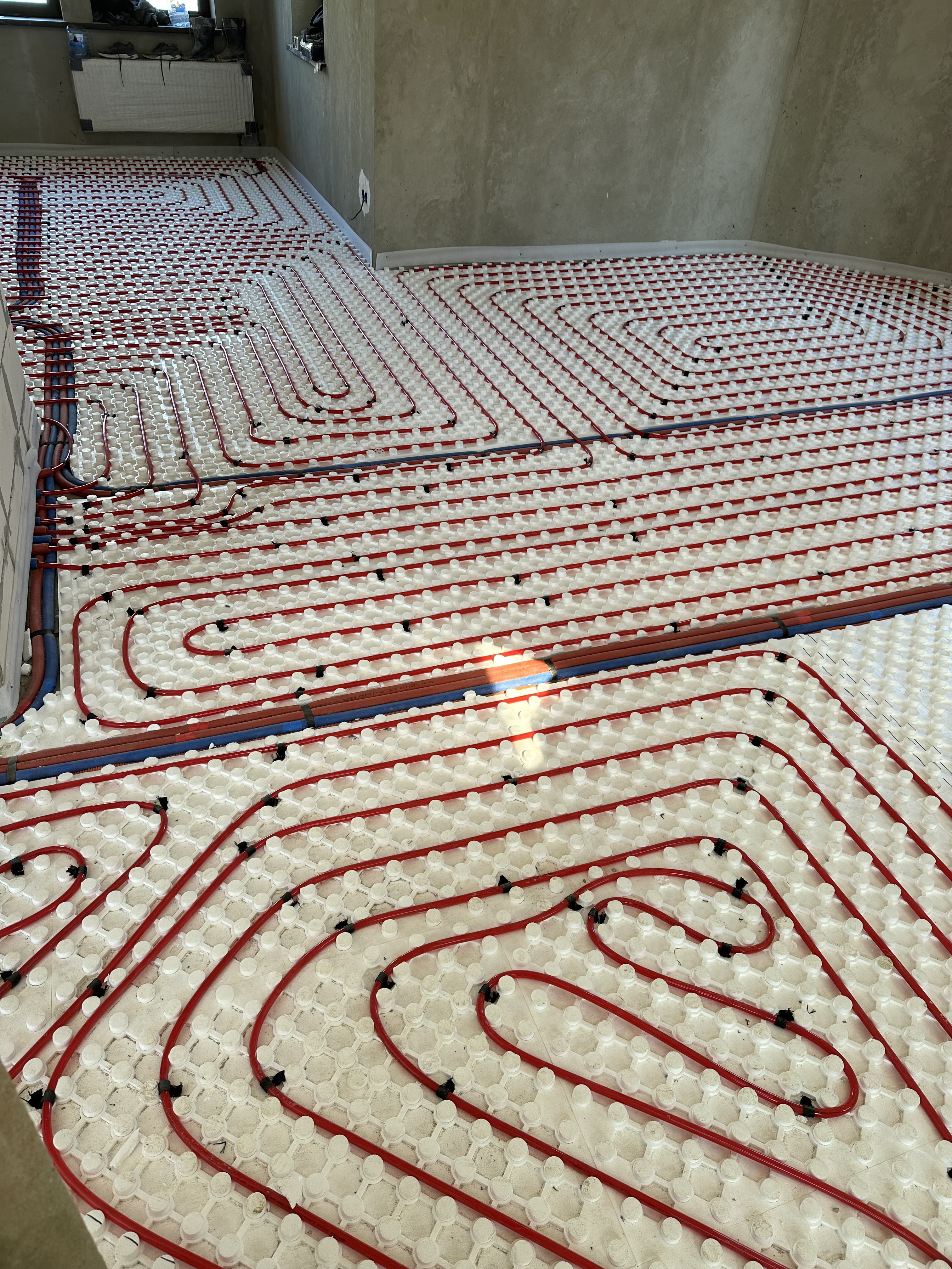 Теплые полы в частном доме