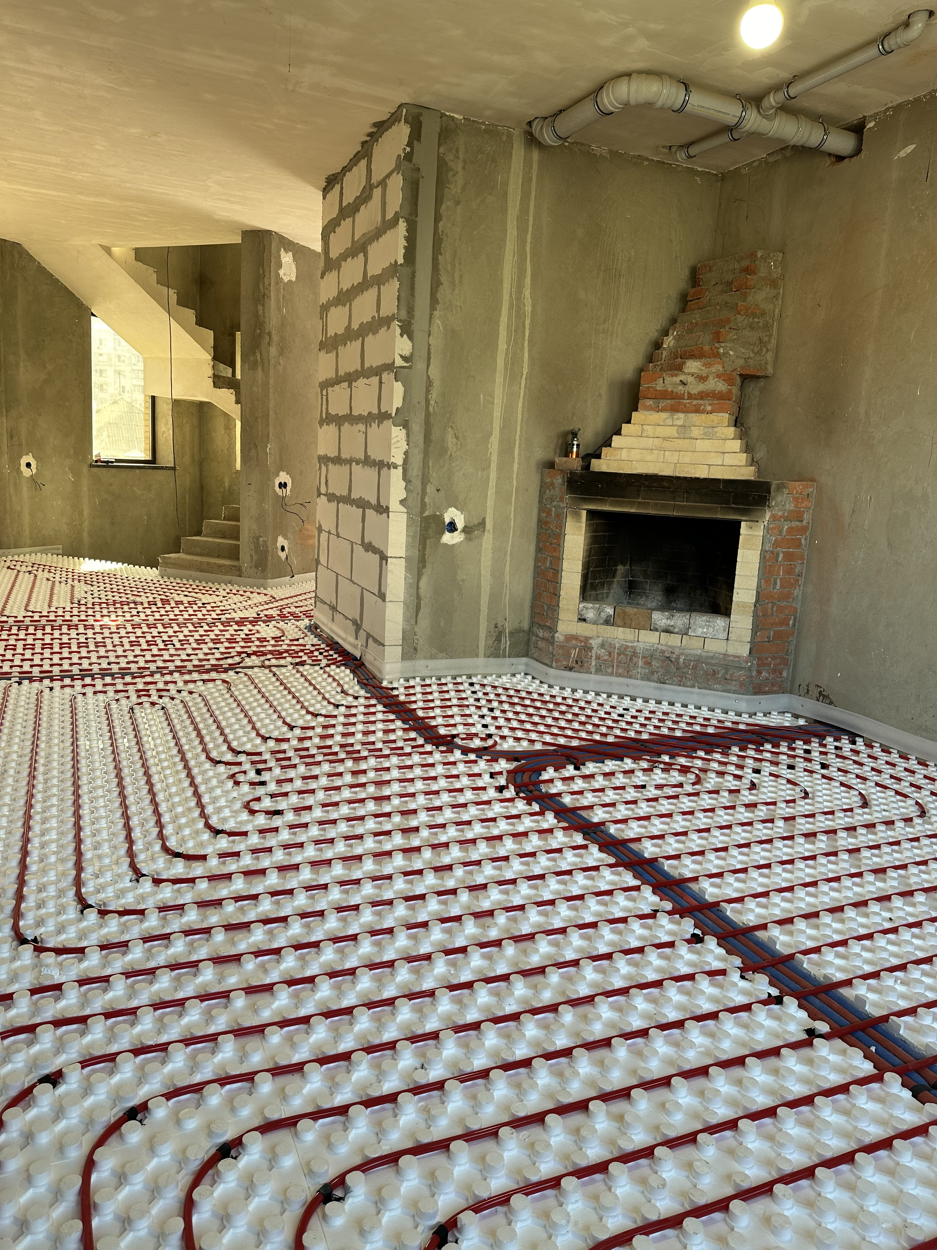 Теплые полы в частном доме