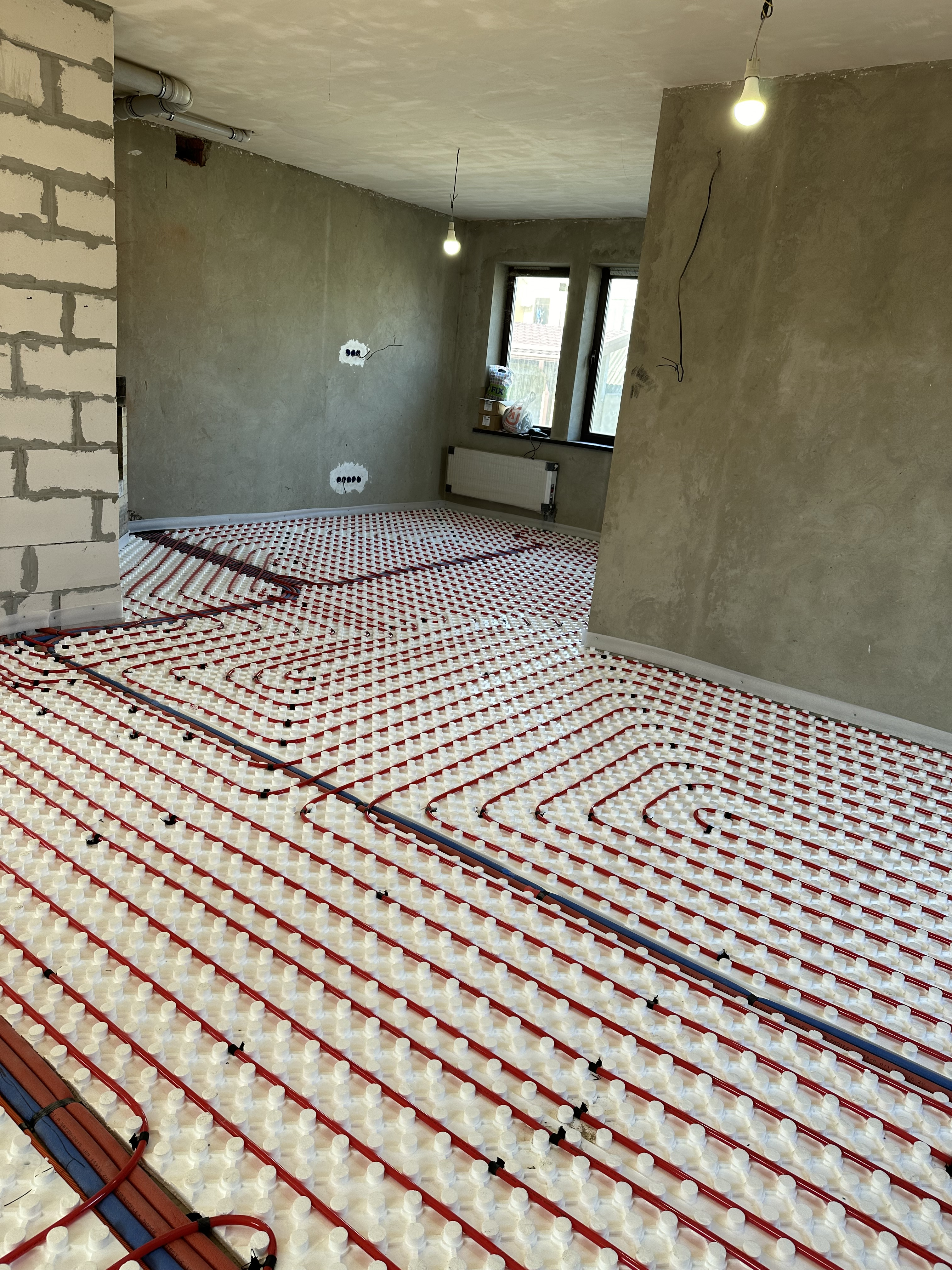 Теплые полы в частном доме