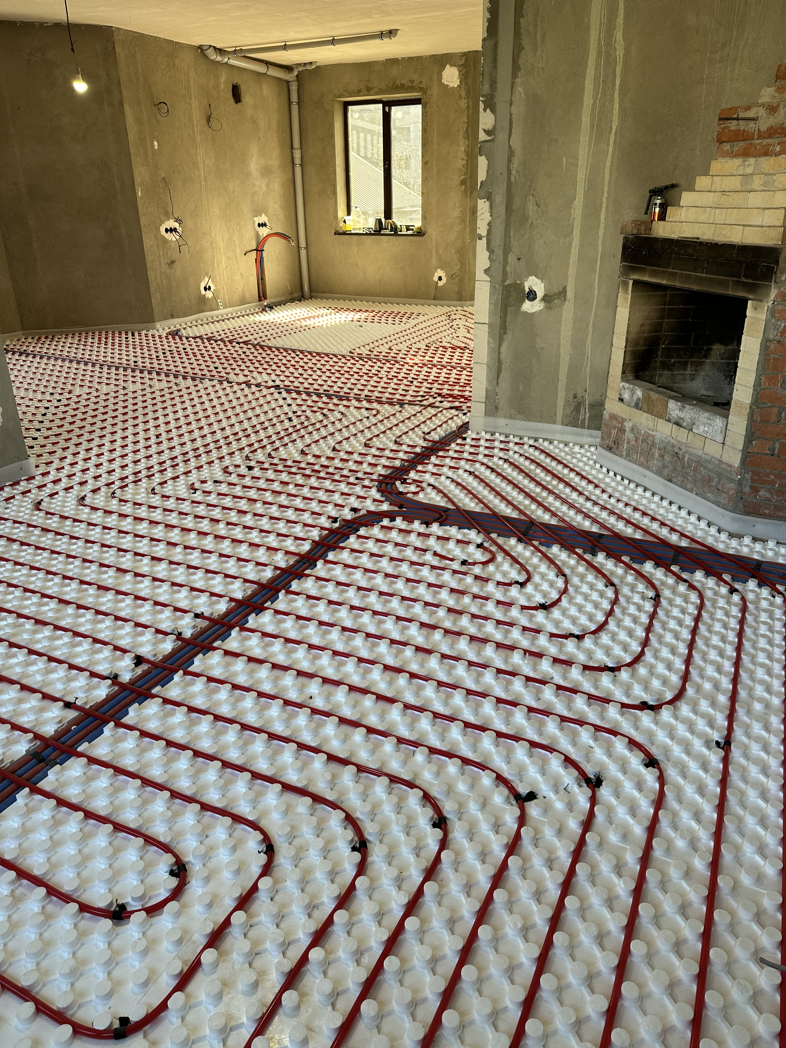 Обложка проекта: Теплые полы в частном доме