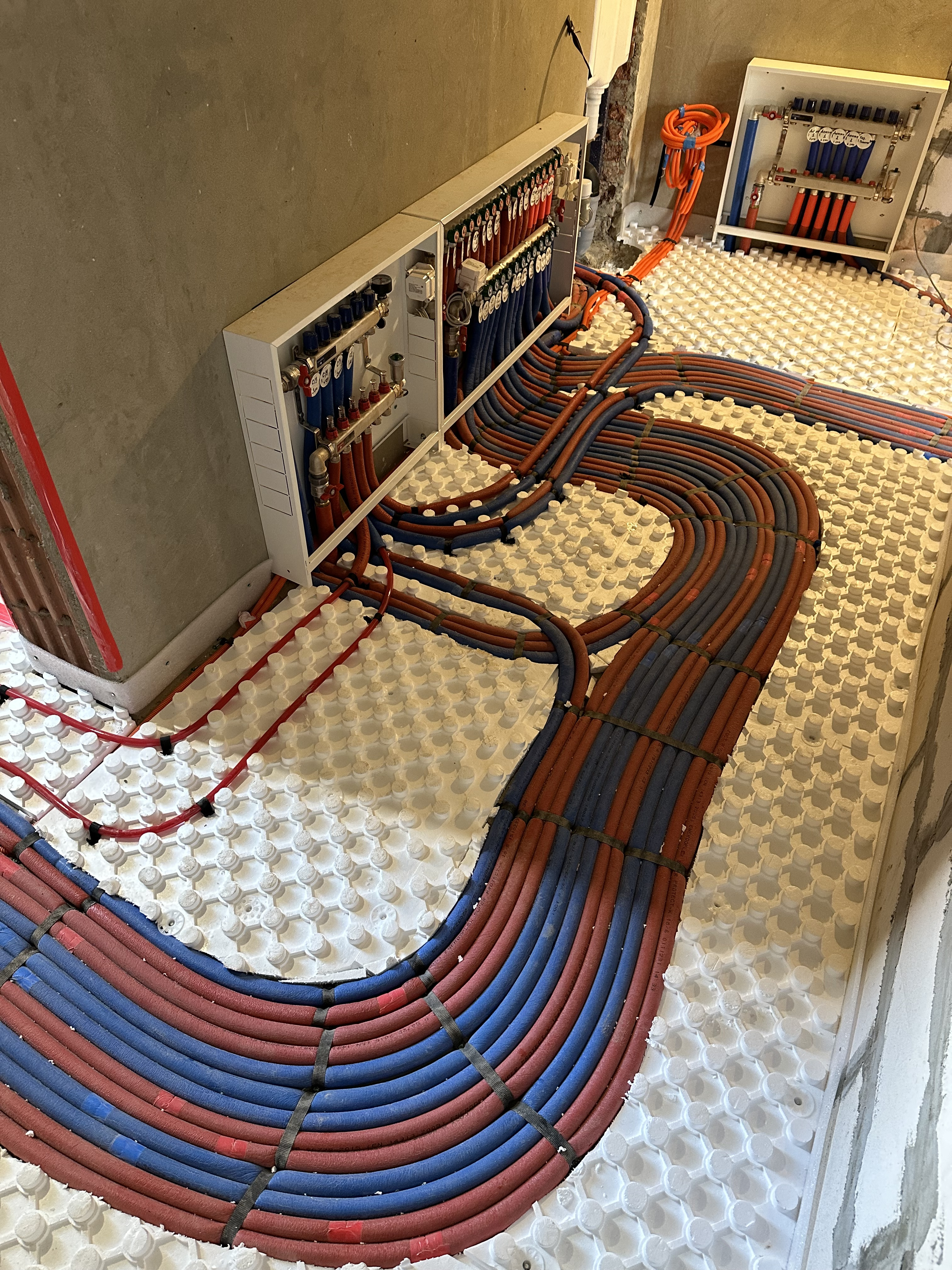 Теплые полы в частном доме