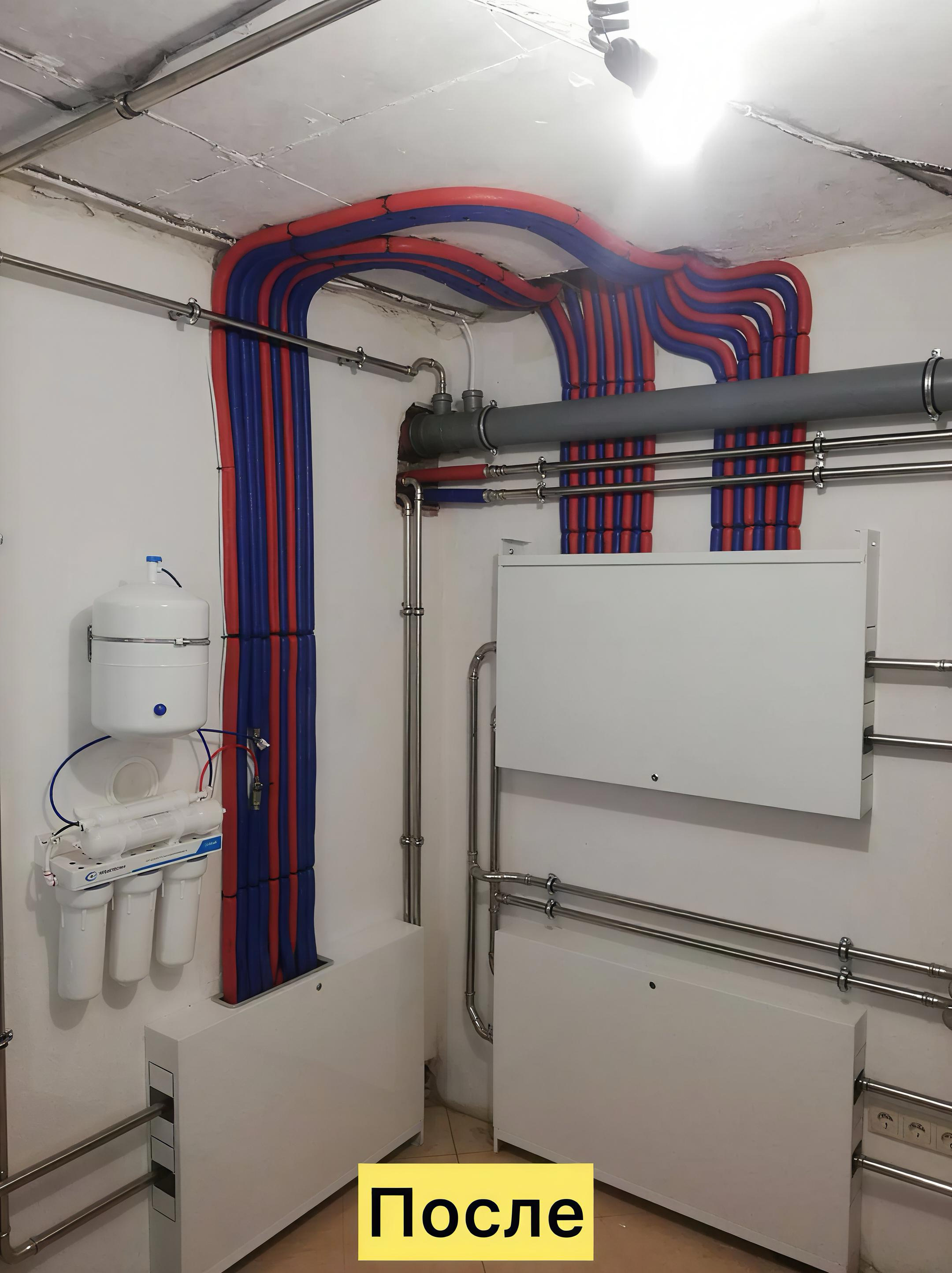 Реконструкция котельной (до и после)