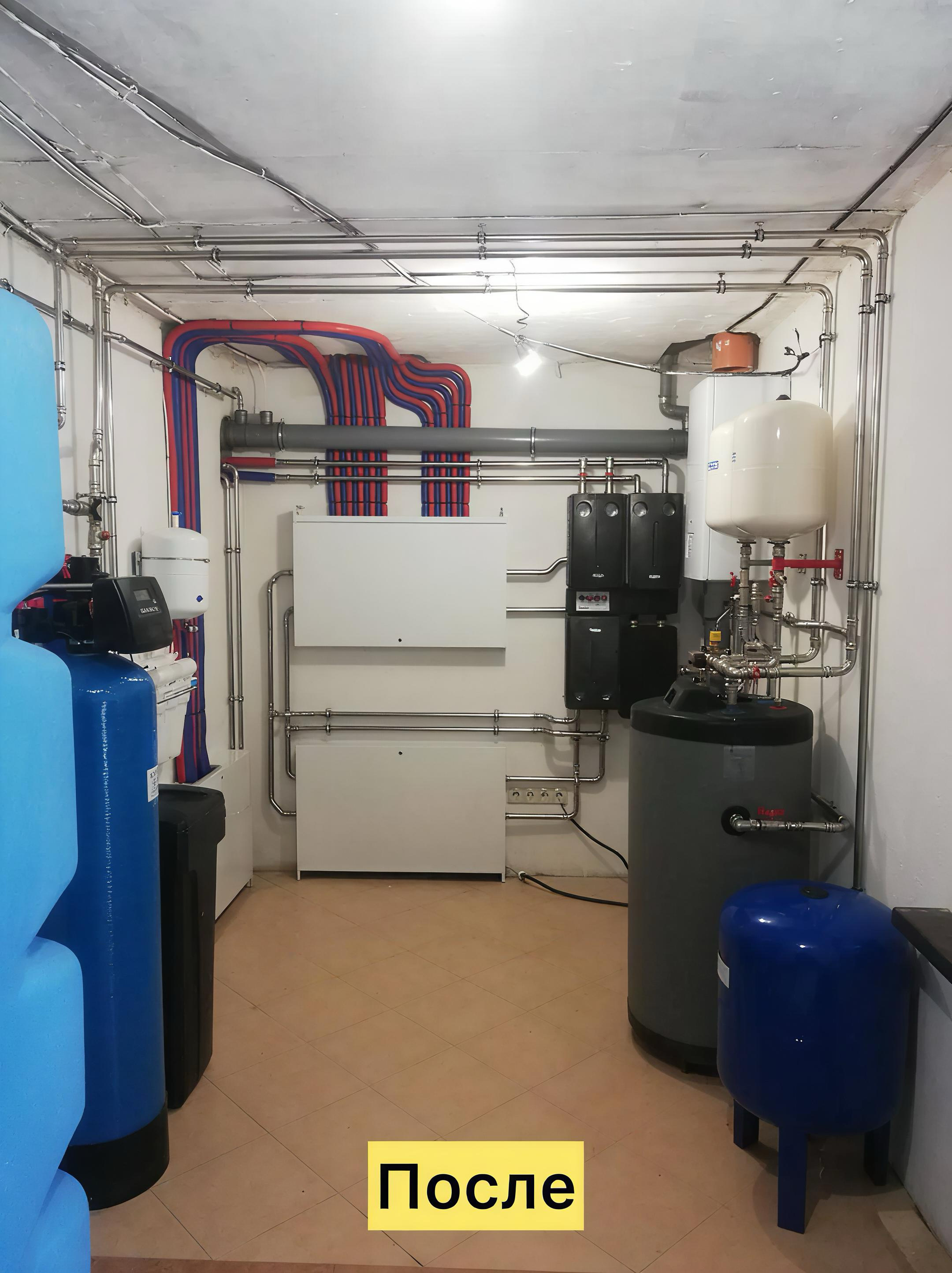 Обложка проекта: Реконструкция котельной (до и после)