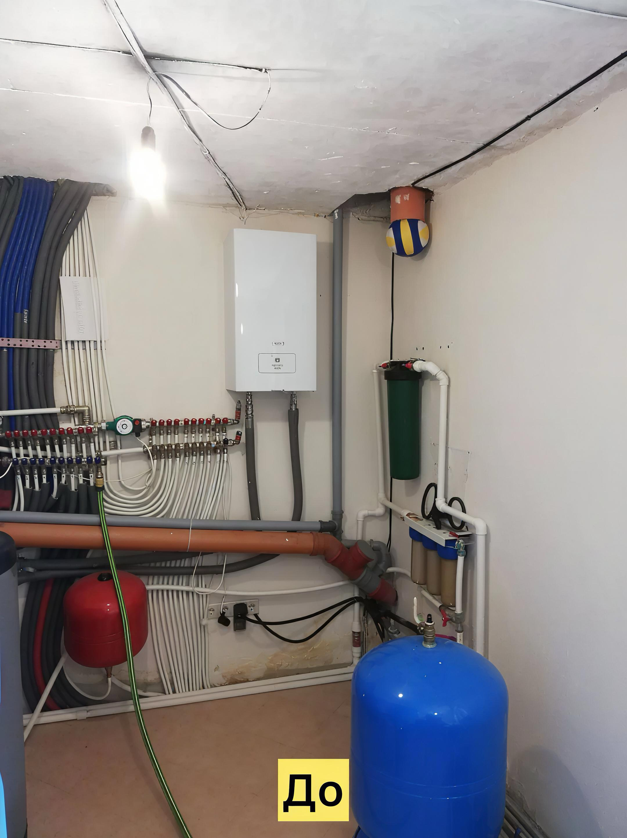 Реконструкция котельной (до и после)