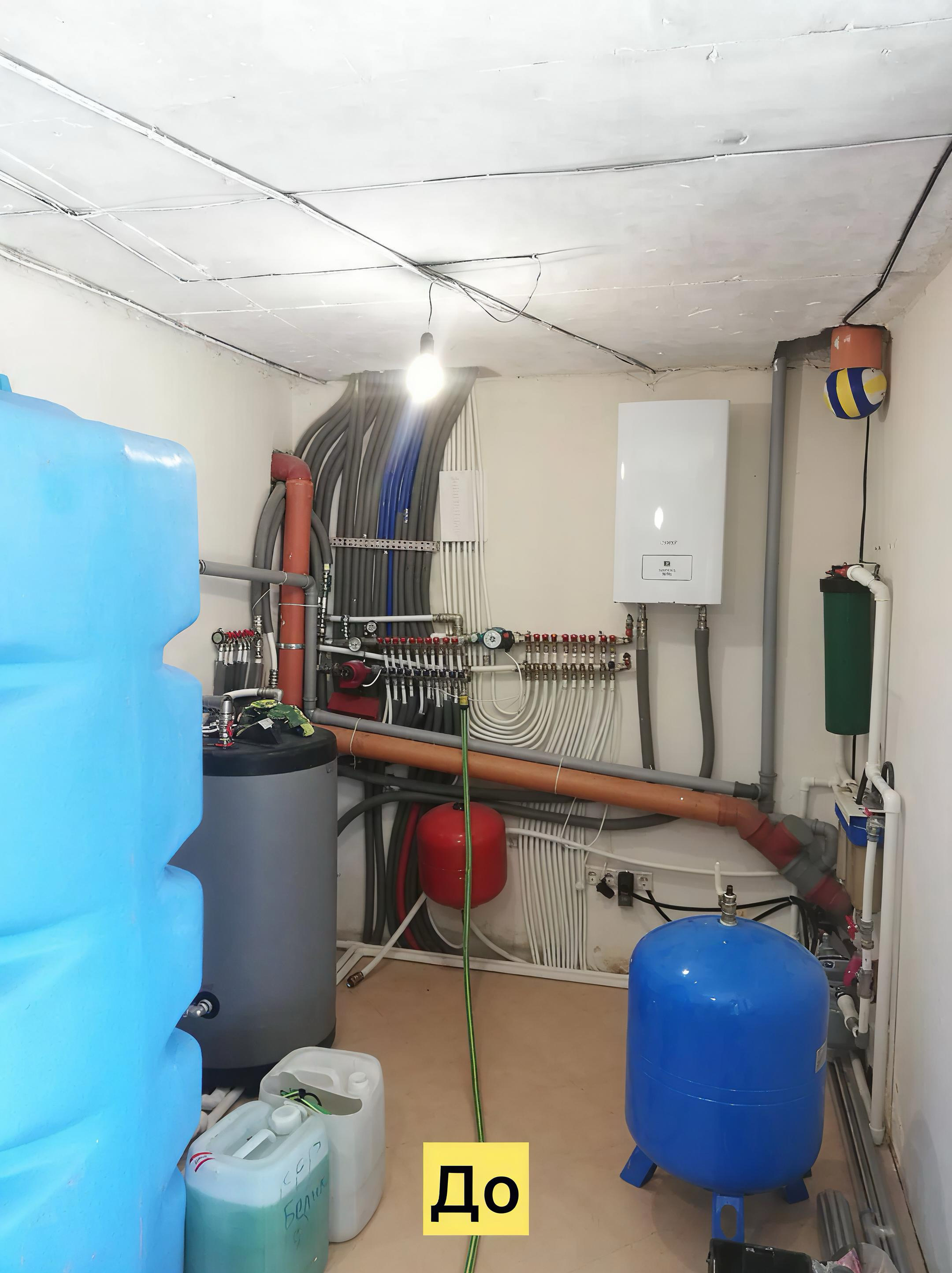 Реконструкция котельной (до и после)