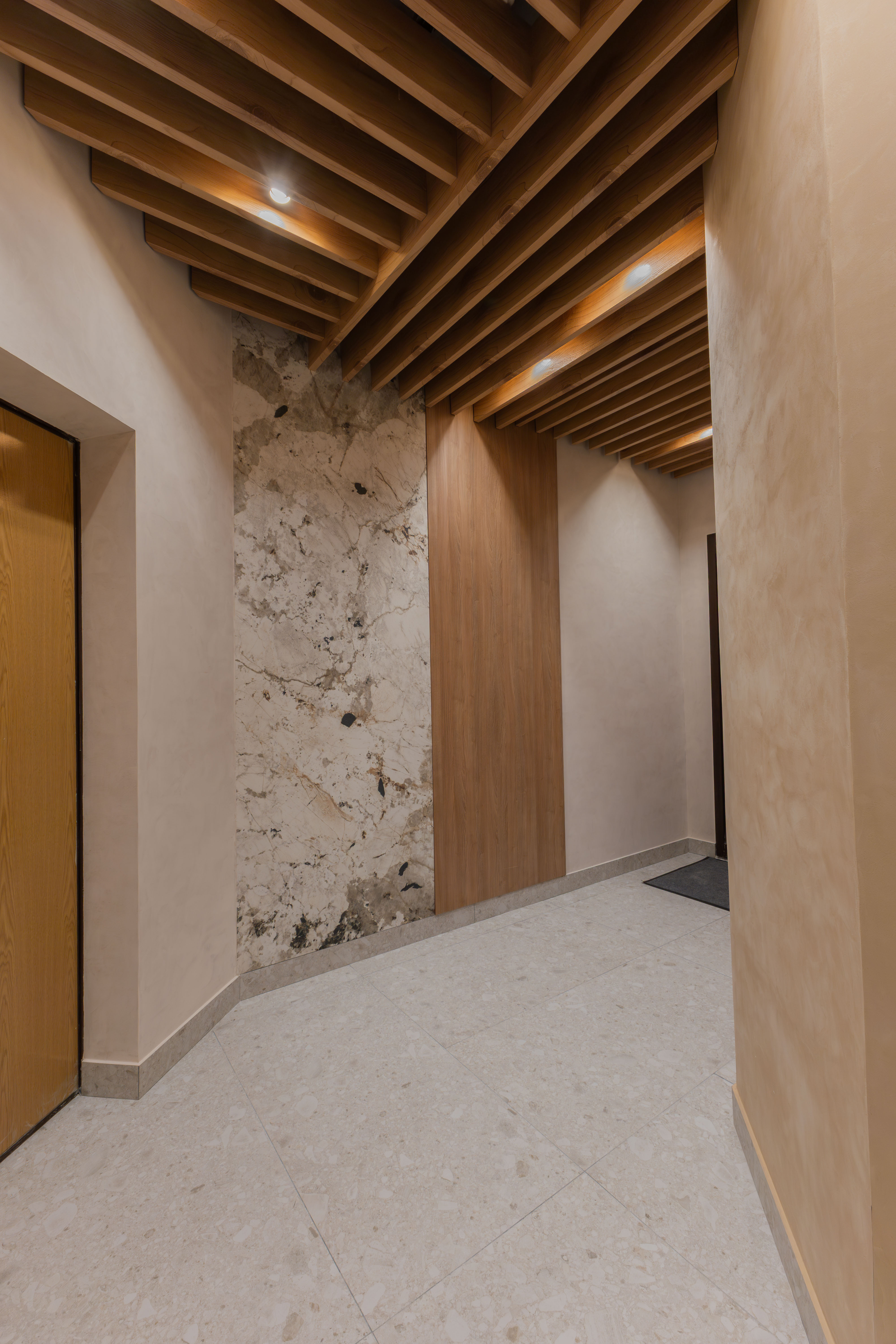 Входная группа с лифтовой зоной