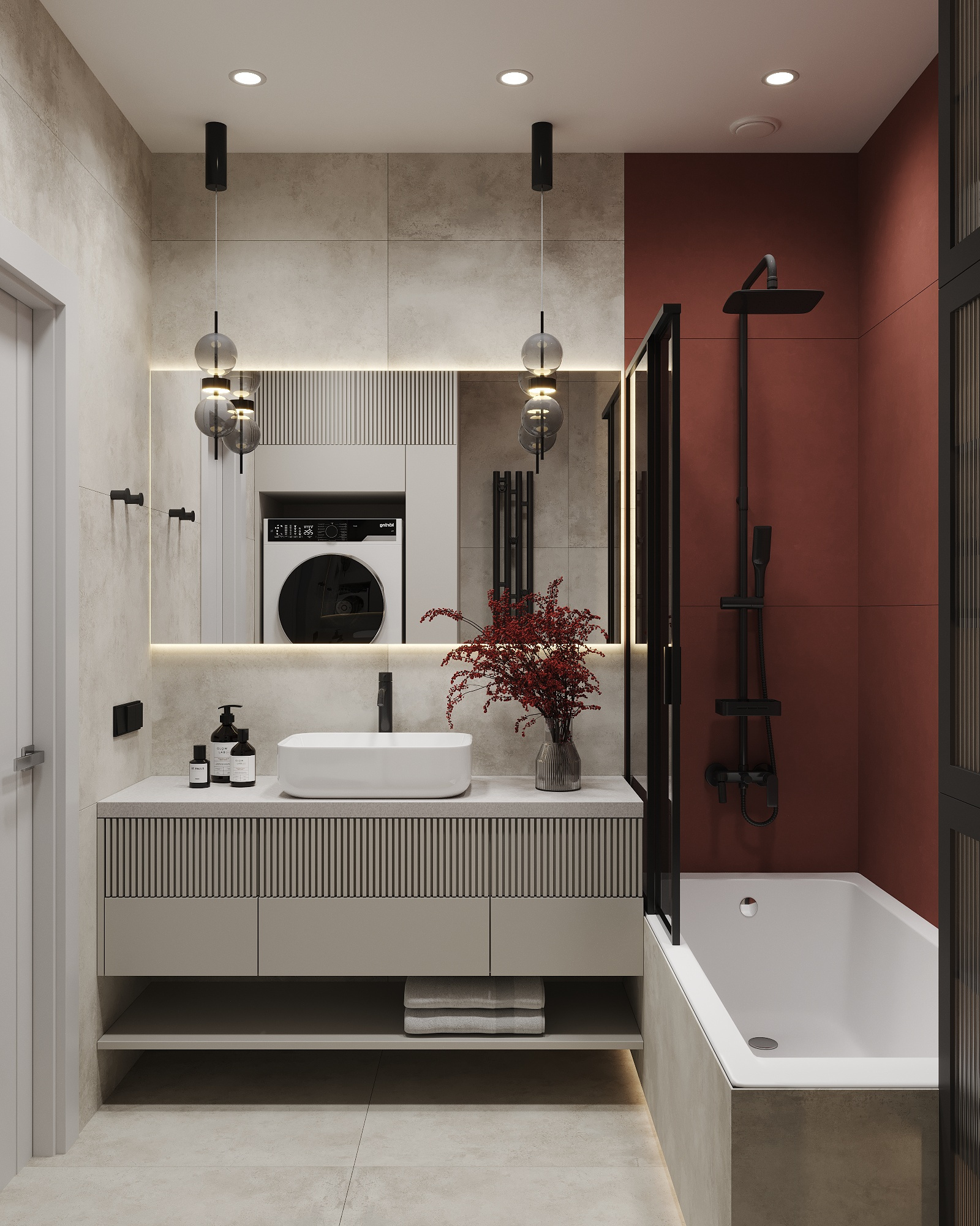 Ванна и сан.узел в современном стиле