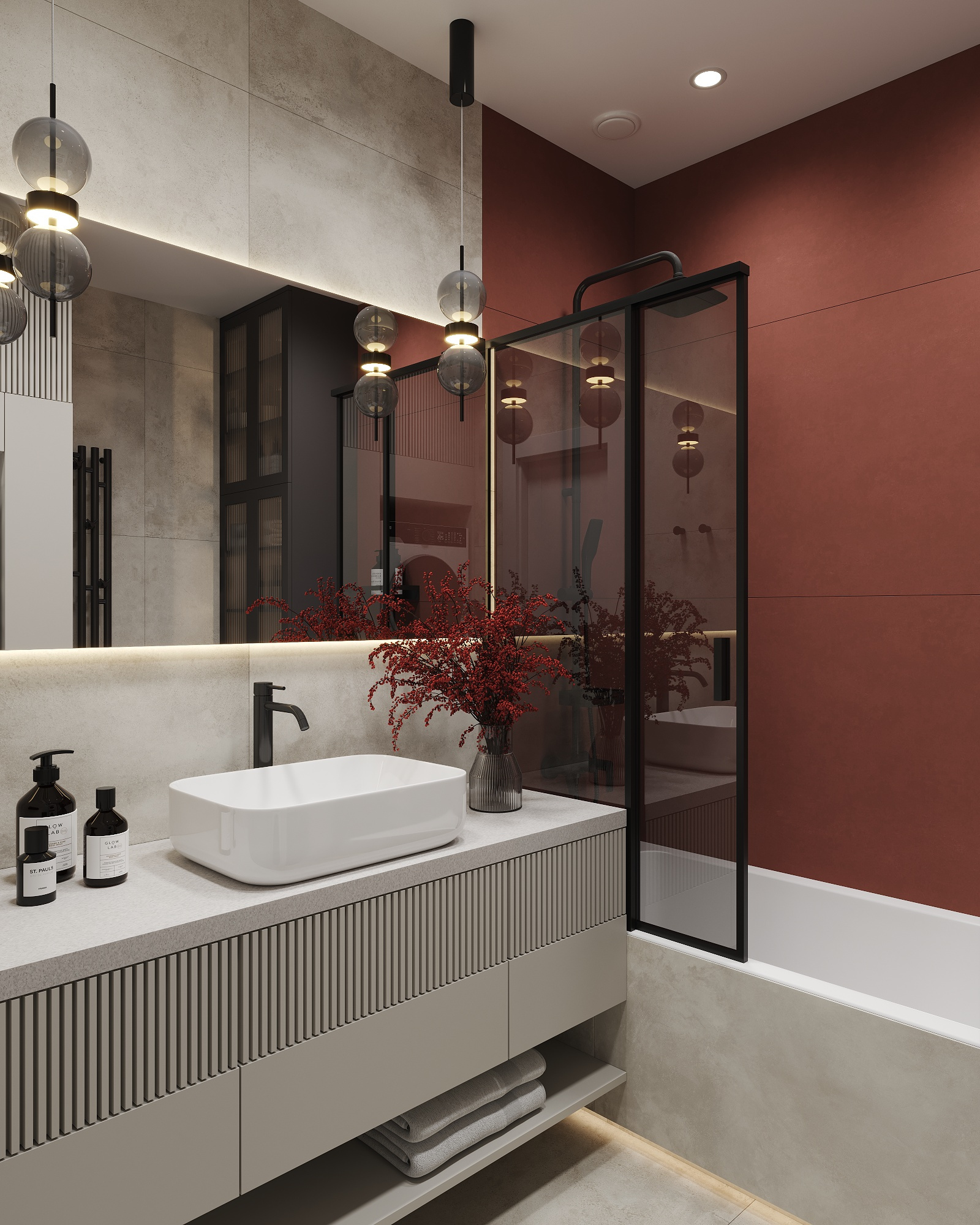 Ванна и сан.узел в современном стиле