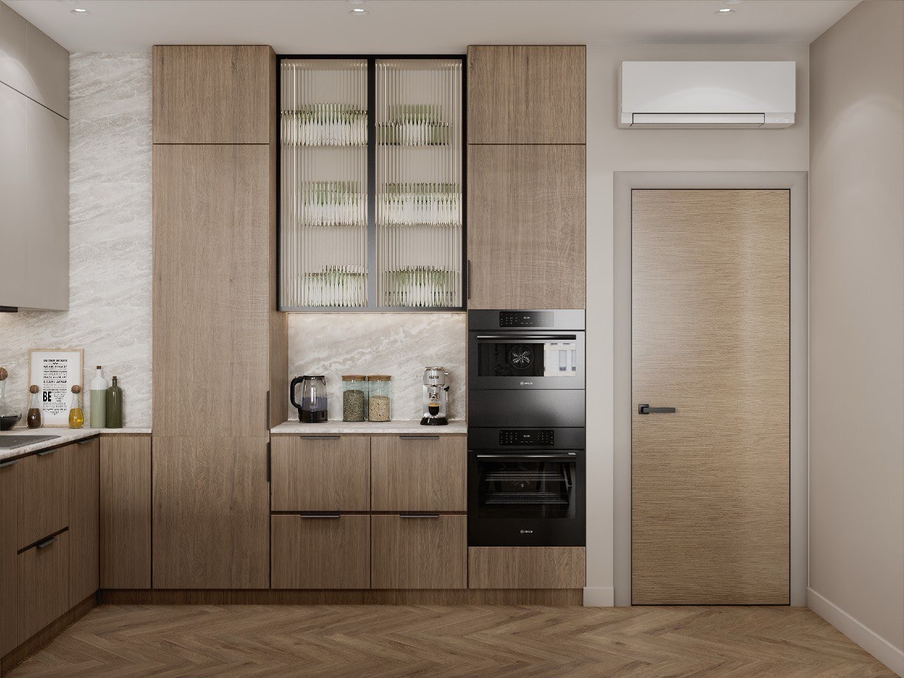 Светлая современная квартира в Москве 96 квадратных метров