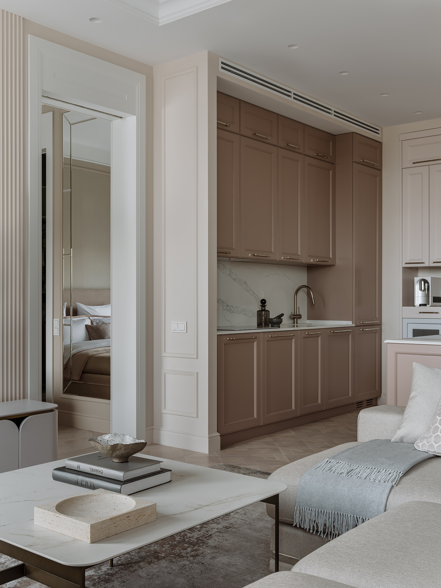 Квартира в светлых тонах в жк "Level Стрешнево"