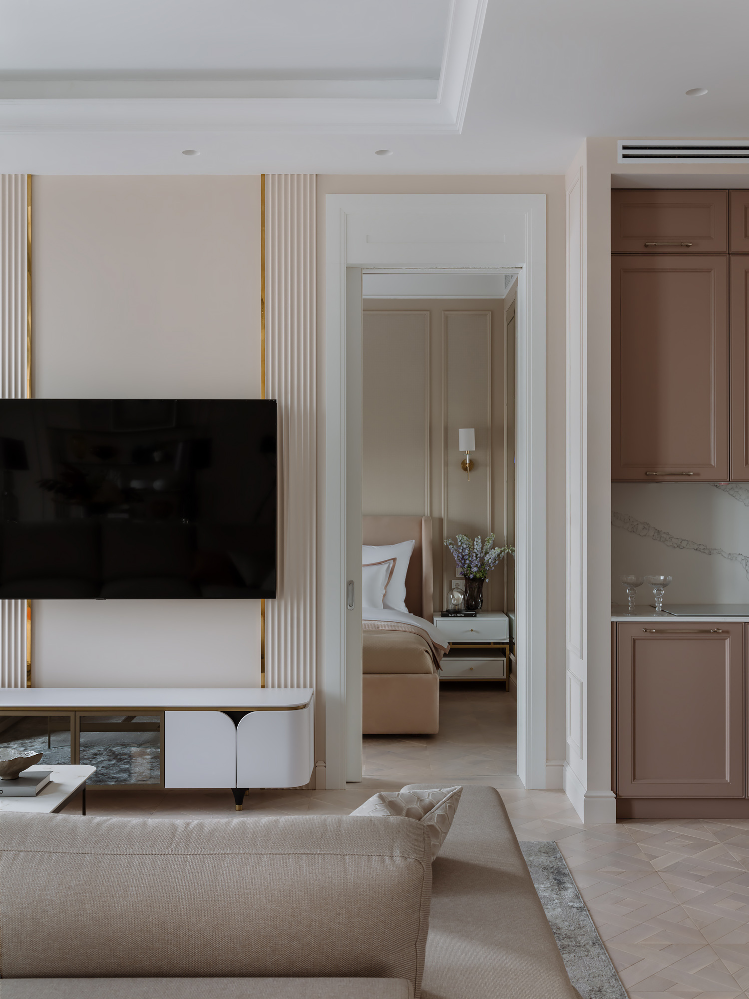 Квартира в светлых тонах в жк "Level Стрешнево"