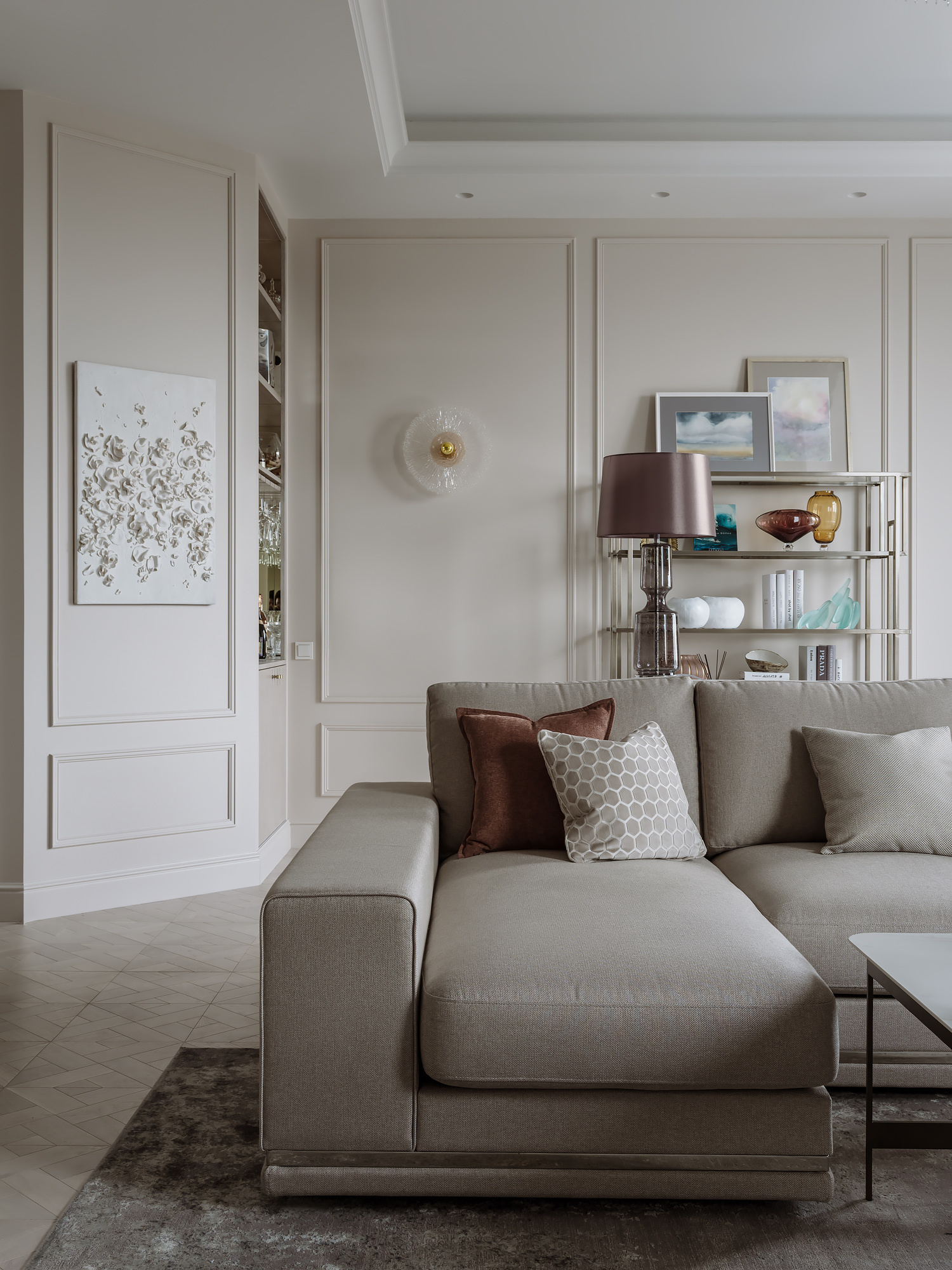 Квартира в светлых тонах в жк "Level Стрешнево"