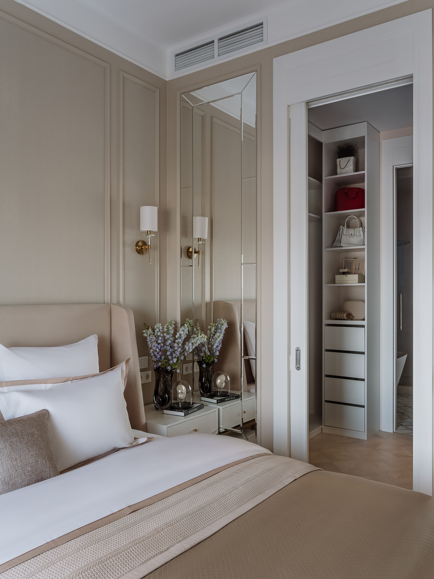 Квартира в светлых тонах в жк "Level Стрешнево"